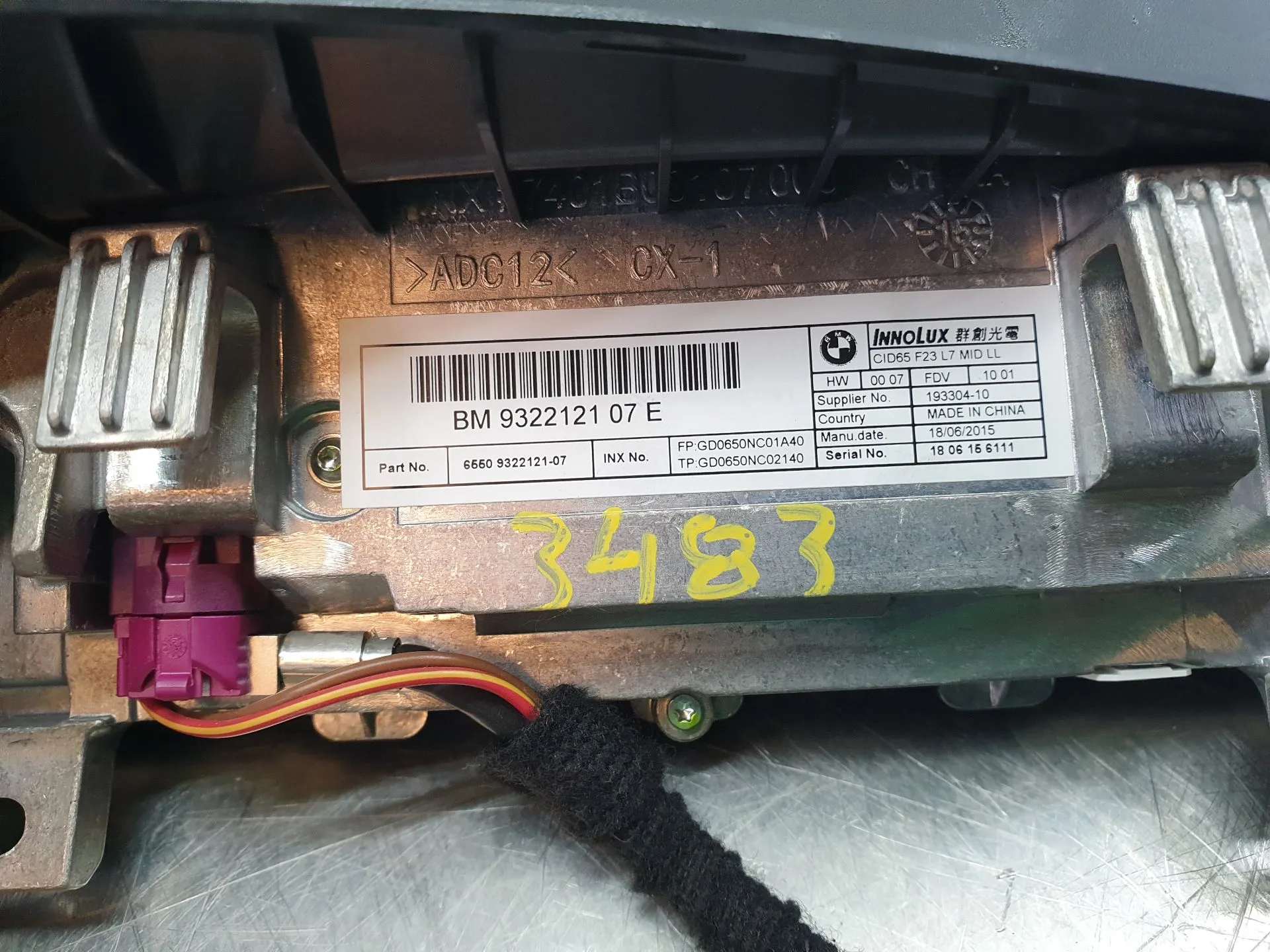 Kit Auto-rádio BMW 1 (F21) Imagem-4