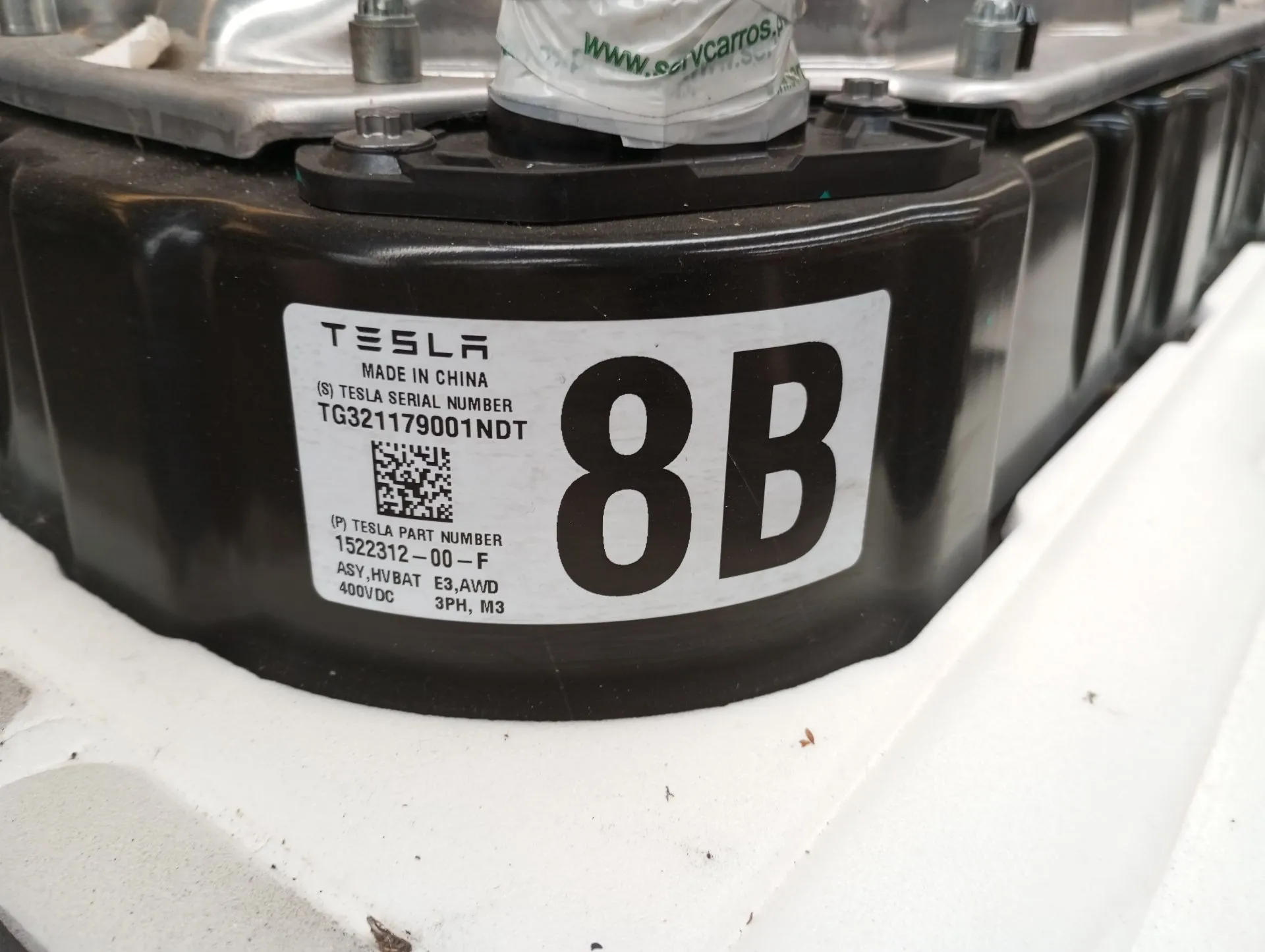 Bateria EV (Alta Tensão - Veículo Eletrico) TESLA Model Y (5YJY) Imagem-11