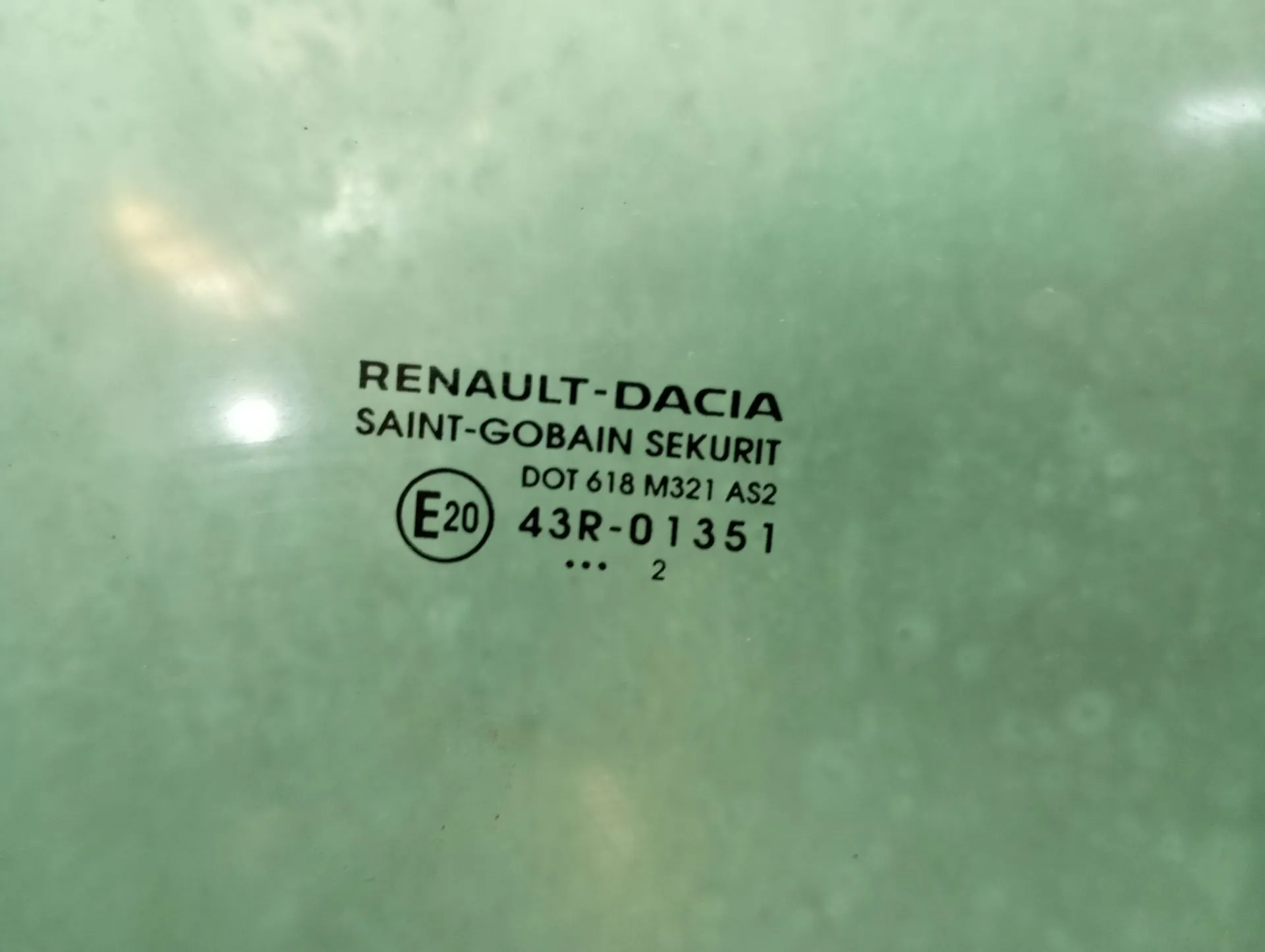 Vitre porte avant Droite DACIA Logan III Imagem-2