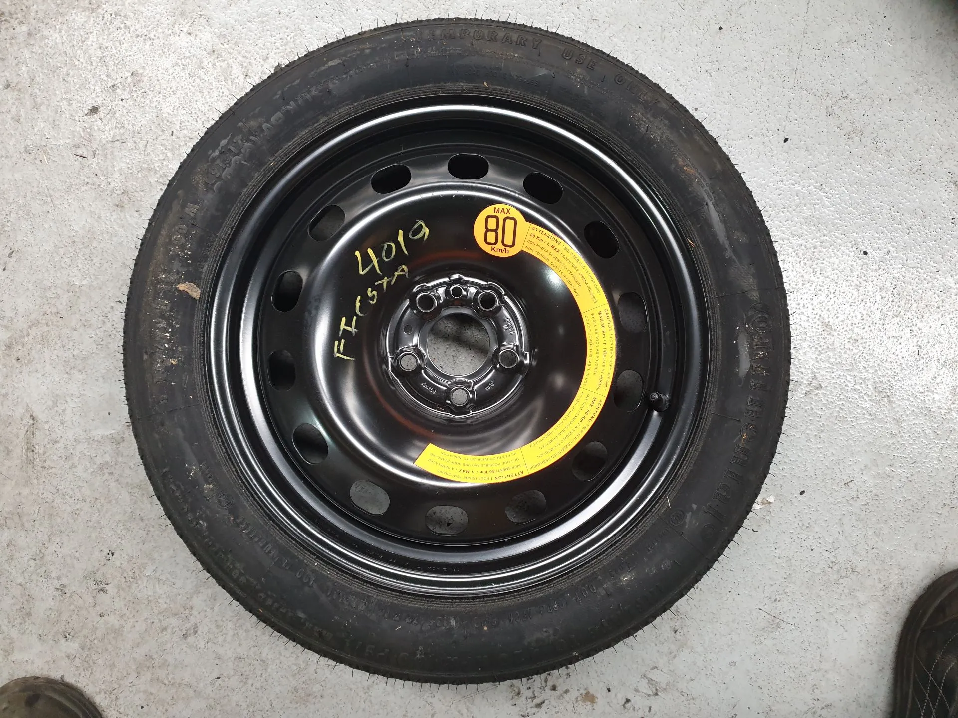 Ruota di scorta FORD Fiesta VI (CB1, CCN)