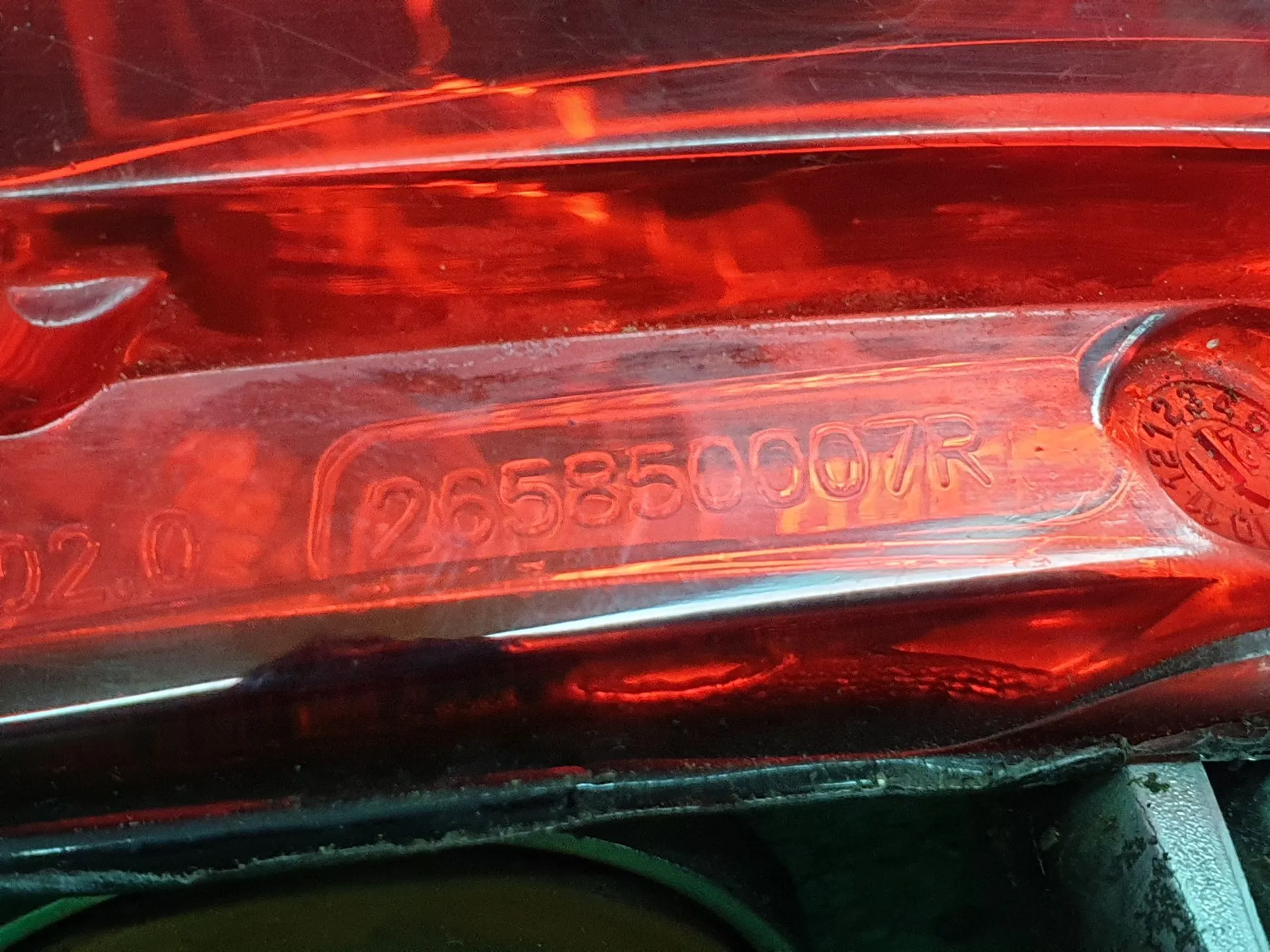 Left rear fog light RENAULT Megane IV (B9A/M_) Imagem-6