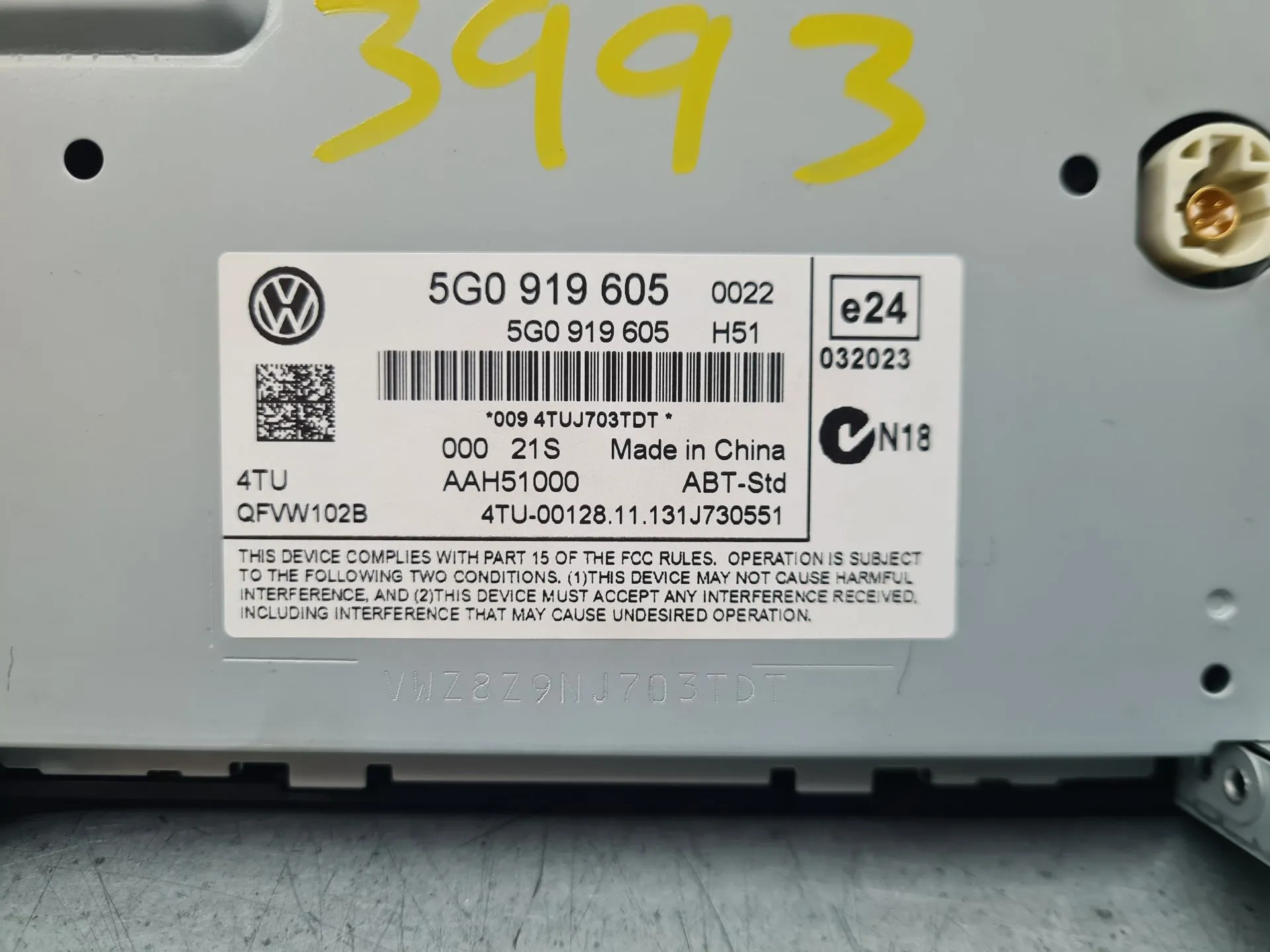 Kit Auto-rádio VOLKSWAGEN Golf VII (5G1, BQ1, BE1, BE2) Imagem-4