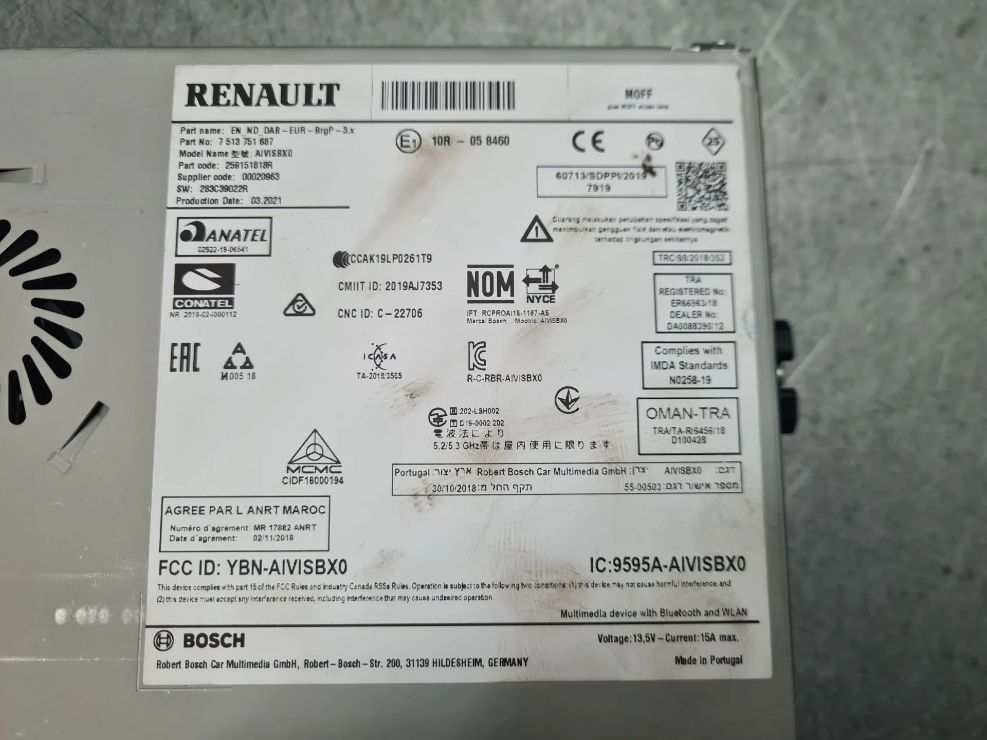 Kit Auto-rádio RENAULT Megane IV (B9A/M_) Imagem-5