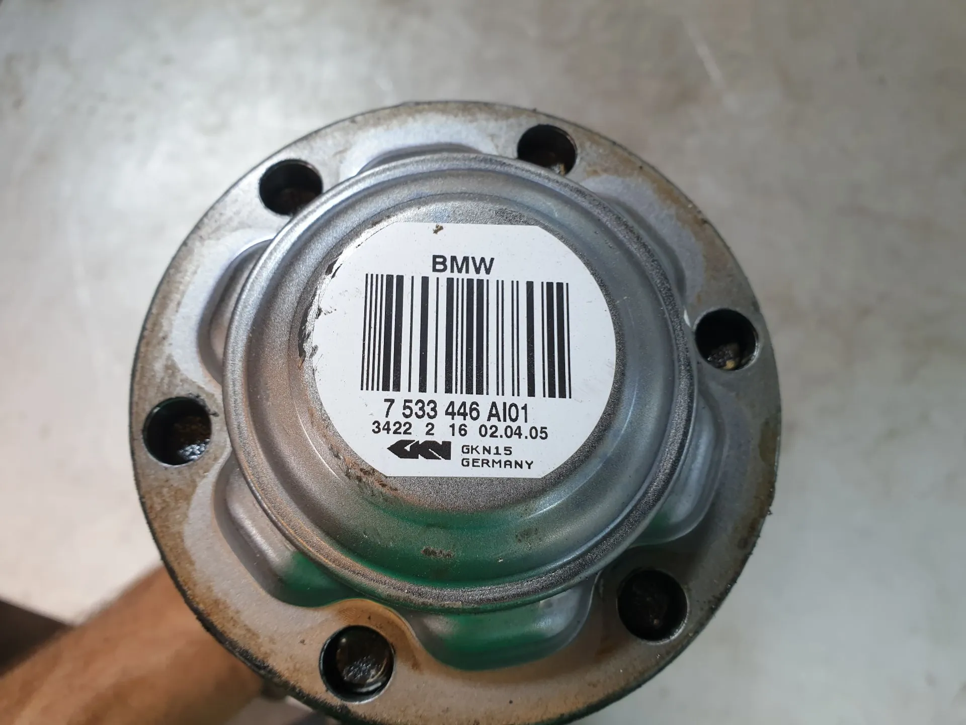 Right rear driveshaft BMW 3 (E90) Imagem-3