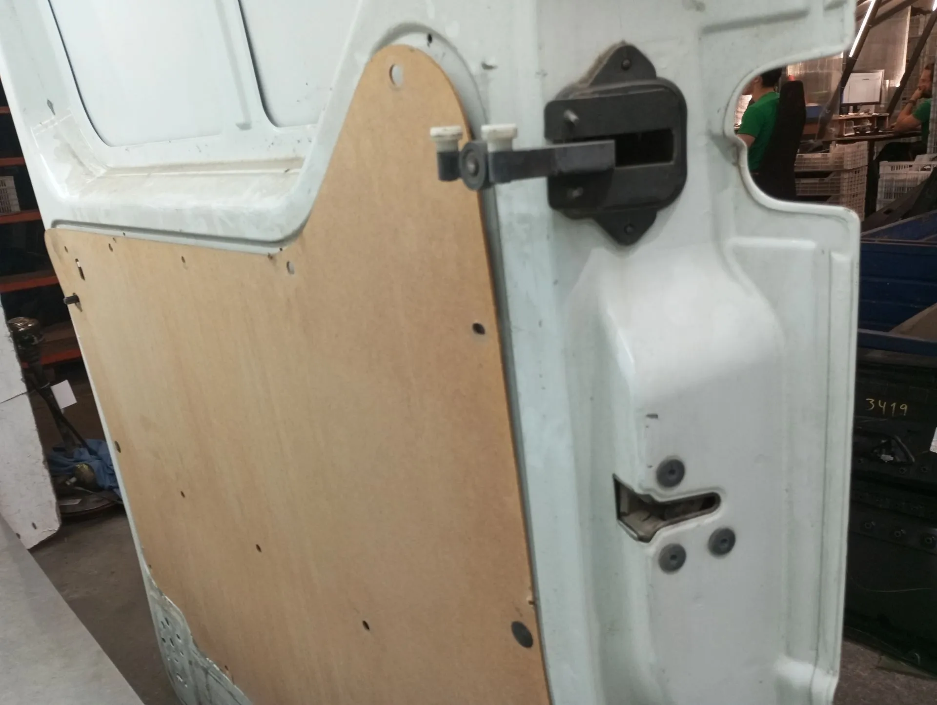 Porta lateral correr direita RENAULT Master III (FV) Imagem-3