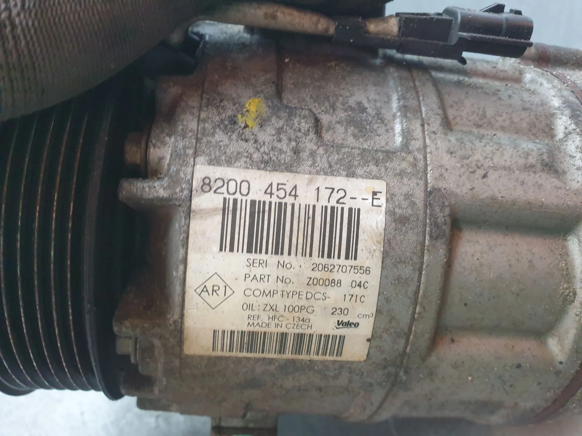 Compressore A/C RENAULT Trafic II (FL) Imagem-3