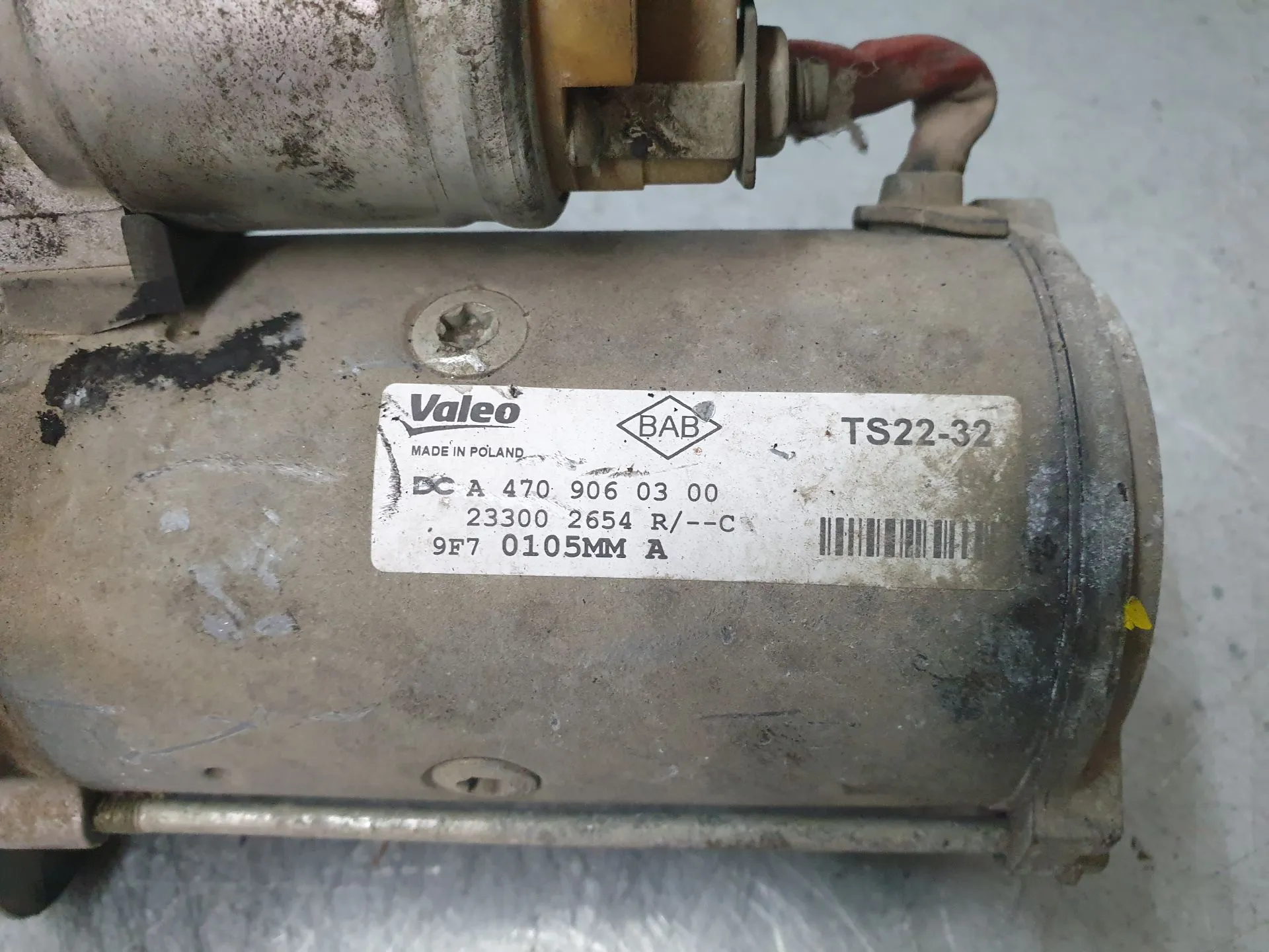 Motor de arranque RENAULT Master III (FV) Imagem-2