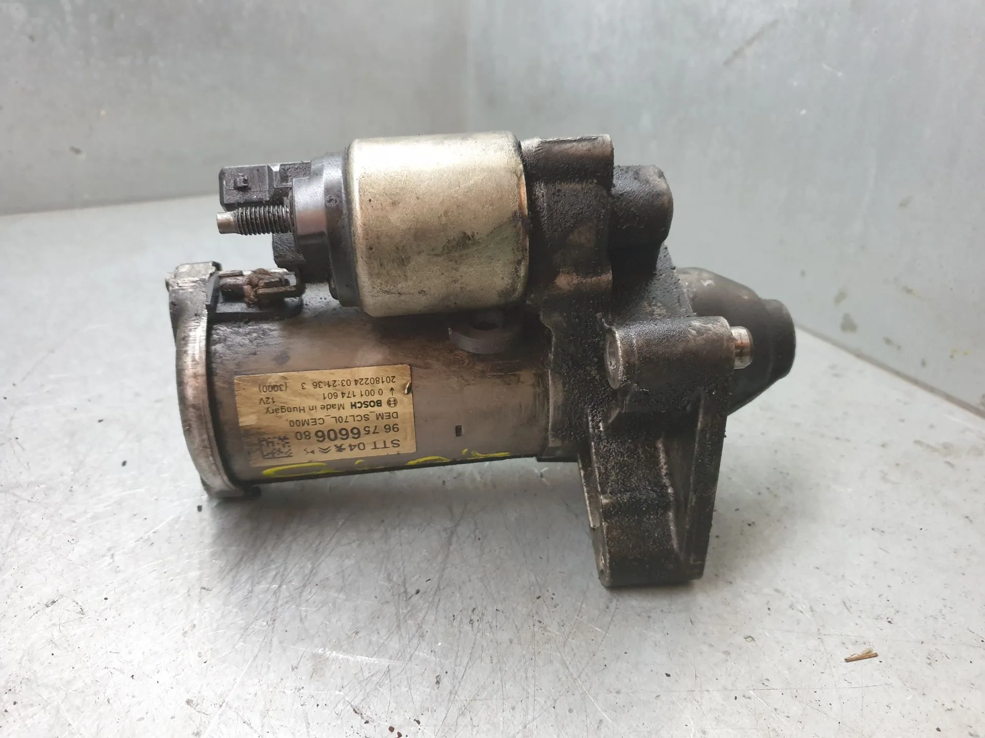 Motor de arranque PEUGEOT Expert