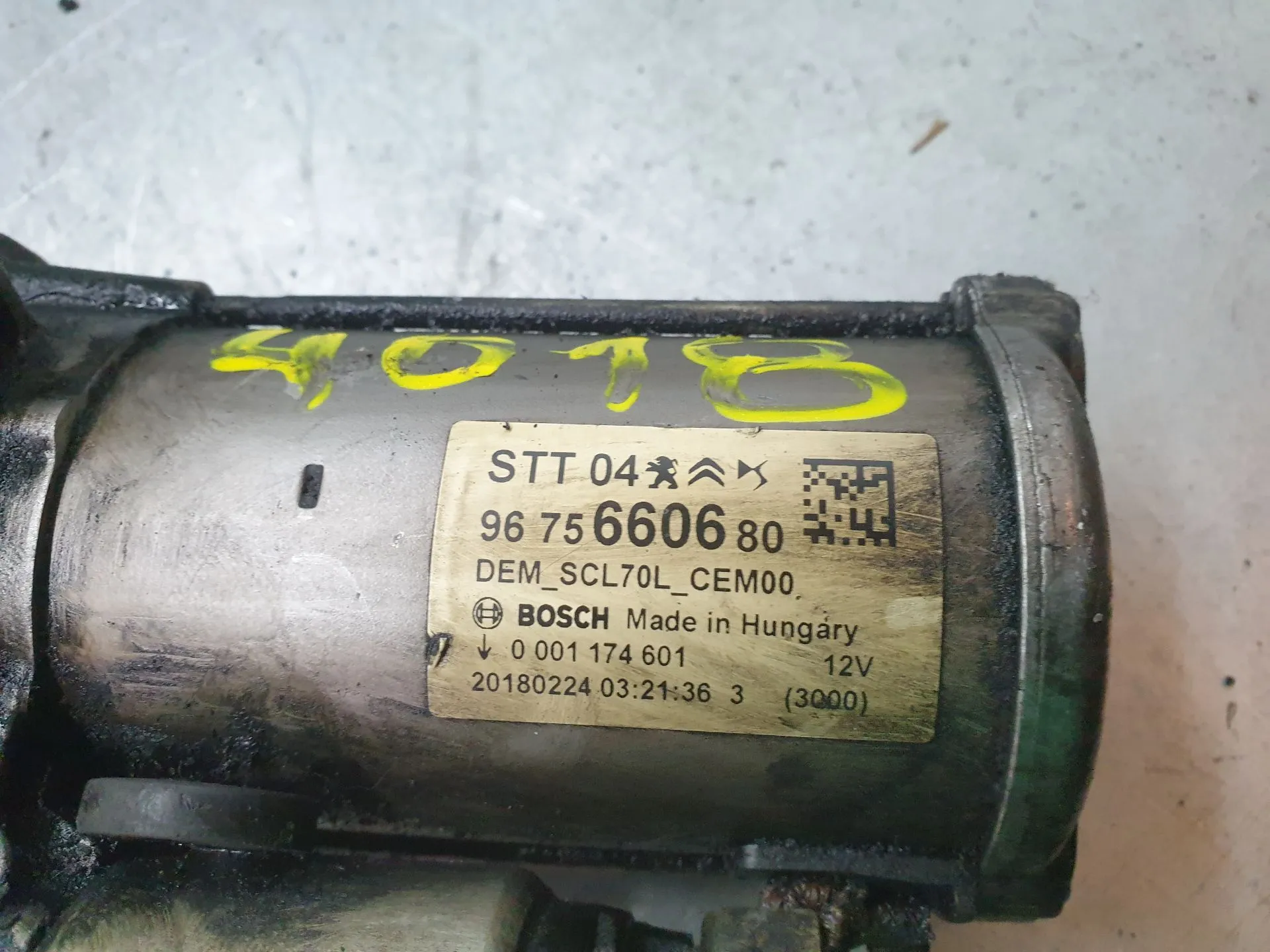 Motor de arranque PEUGEOT Expert Imagem-4