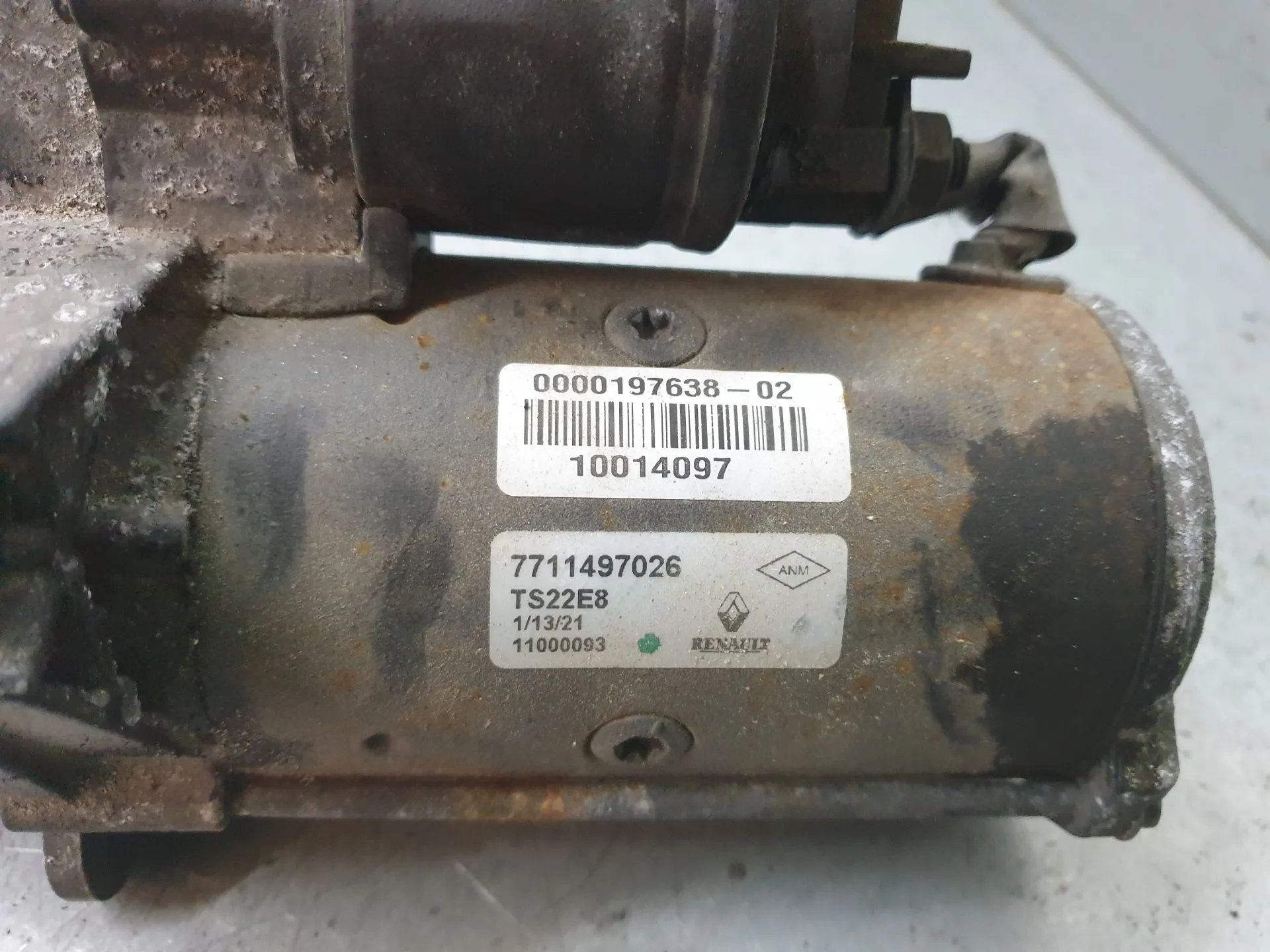 Motor de arranque RENAULT Trafic II (FL) Imagem-4