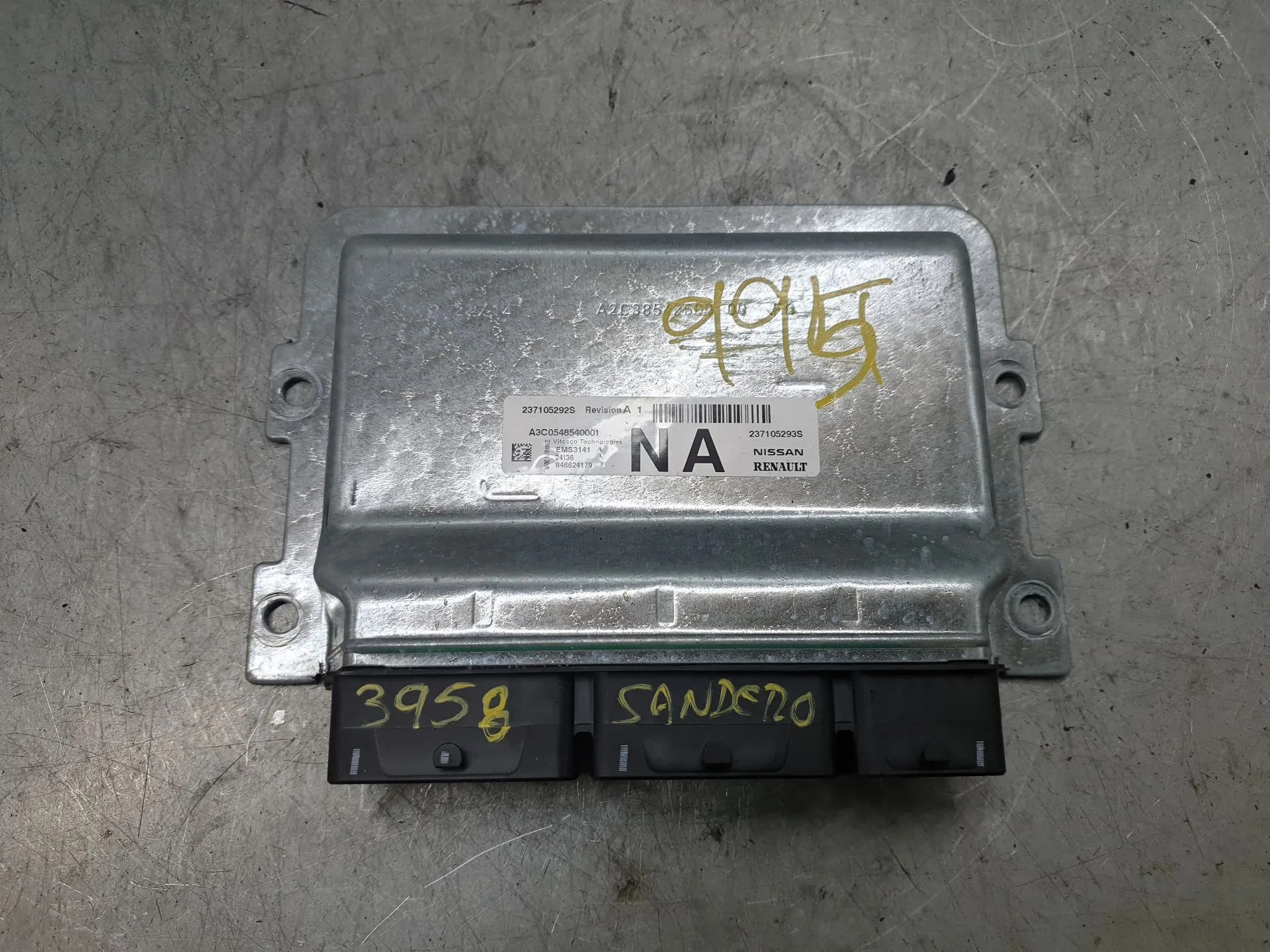 Centralina motor / ECU DACIA Sandero III