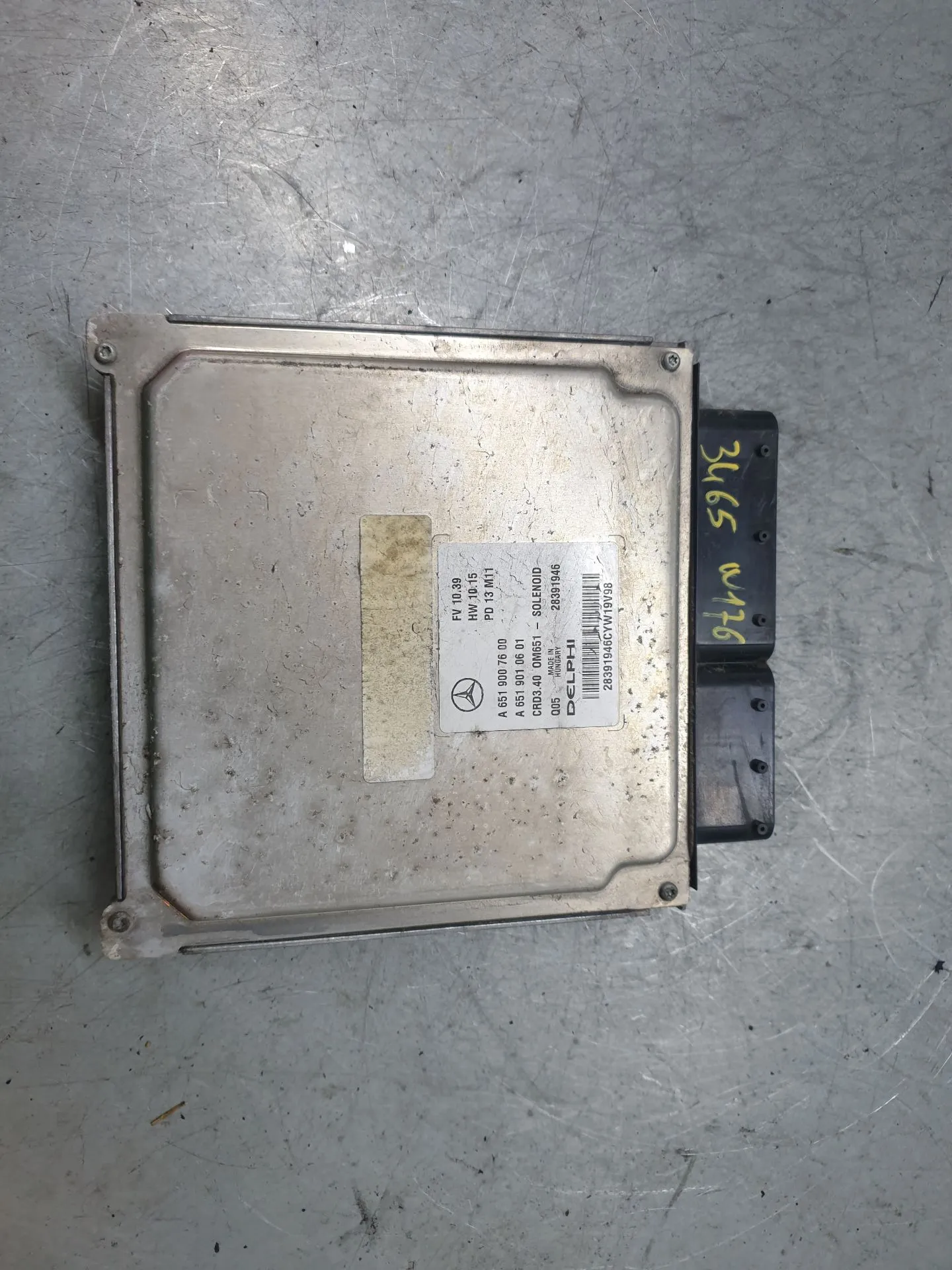 Centralina motor / ECU MERCEDES-BENZ Classe A (W176) Imagem-1