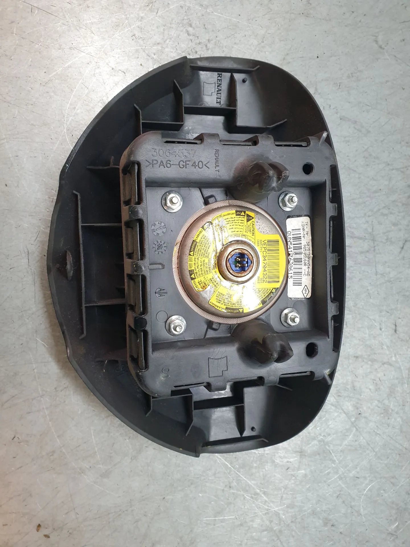 Kit de Airbags DACIA Lodgy (JS_) Imagem-3