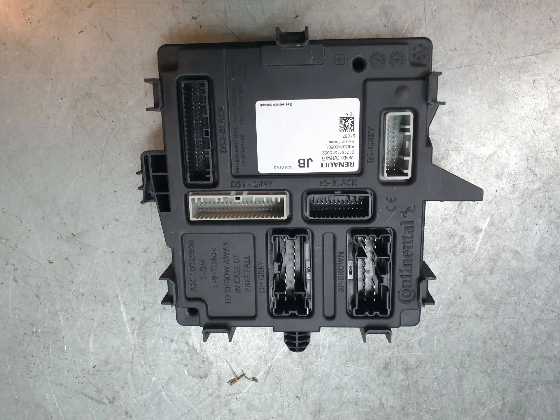 Comfort Unit Module RENAULT Megane IV (B9A/M_)