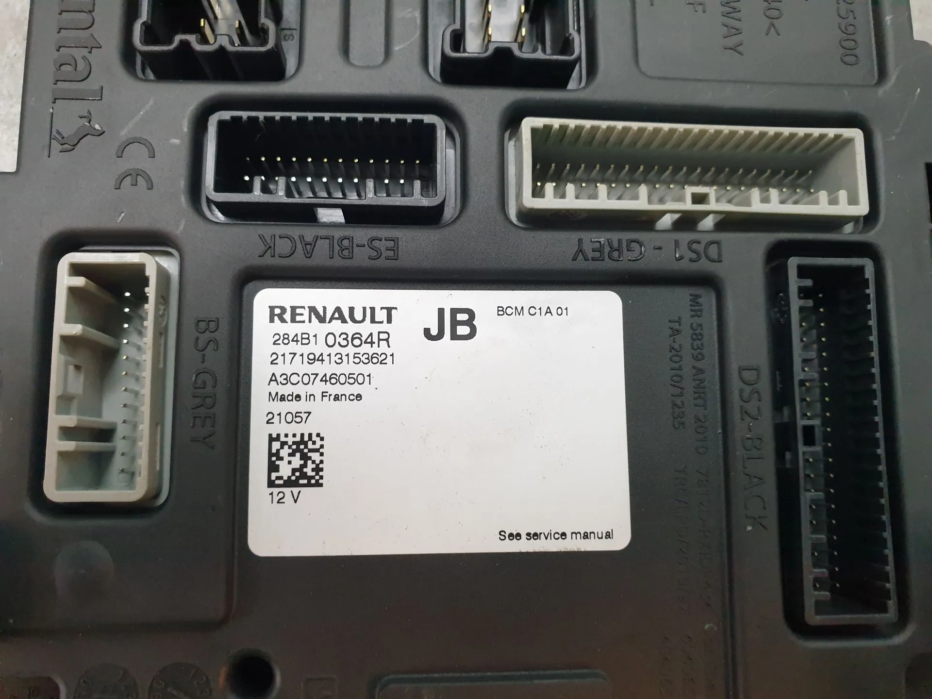 Comfort Unit Module RENAULT Megane IV (B9A/M_) Imagem-2