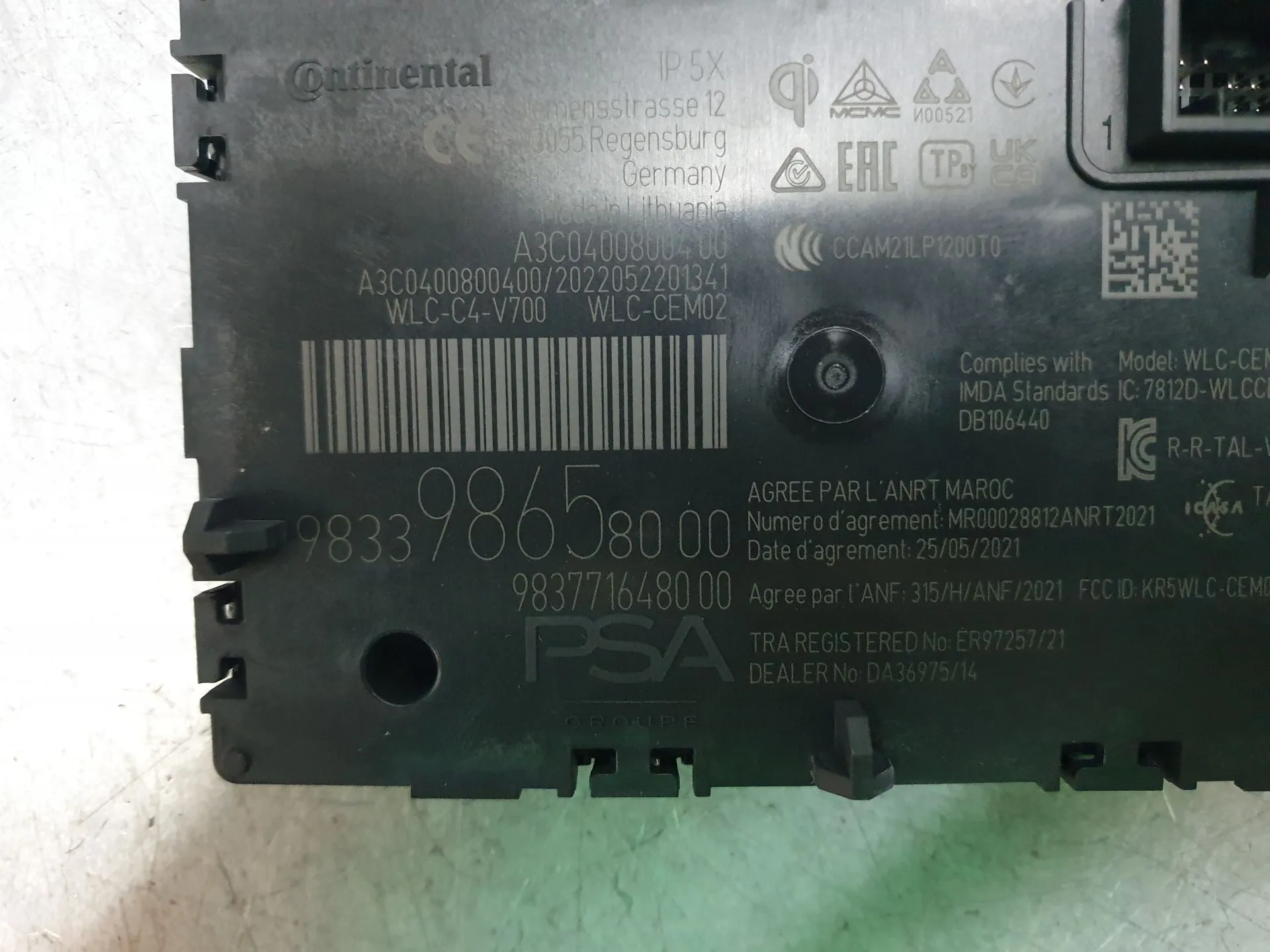 Module générique PEUGEOT 308 III Imagem-4