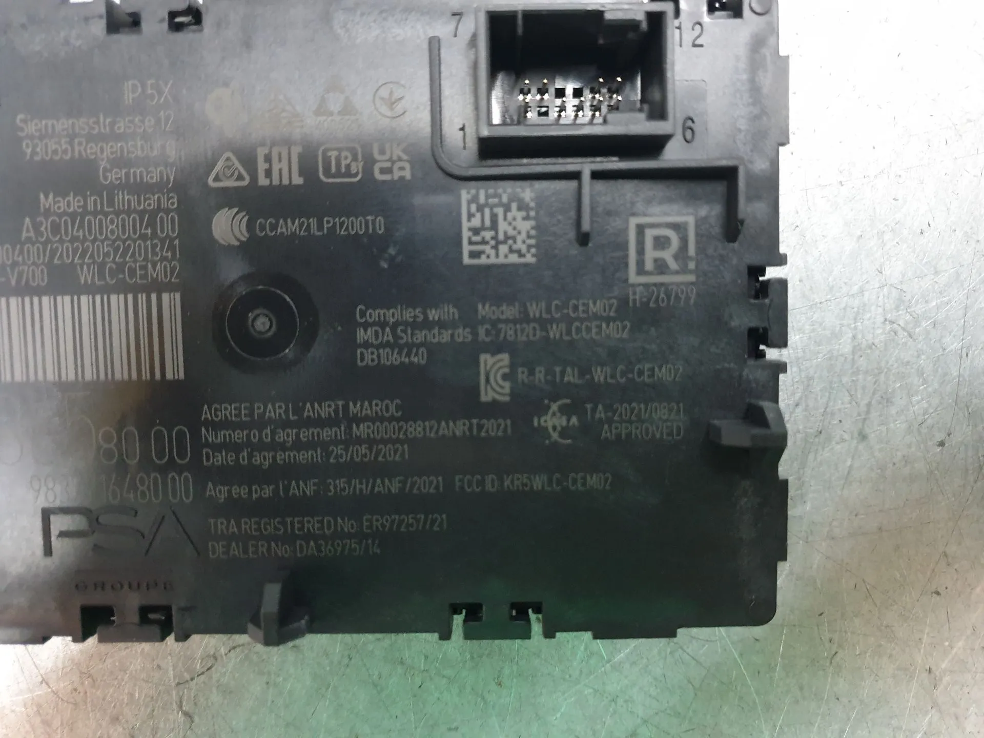 Module générique PEUGEOT 308 III Imagem-5