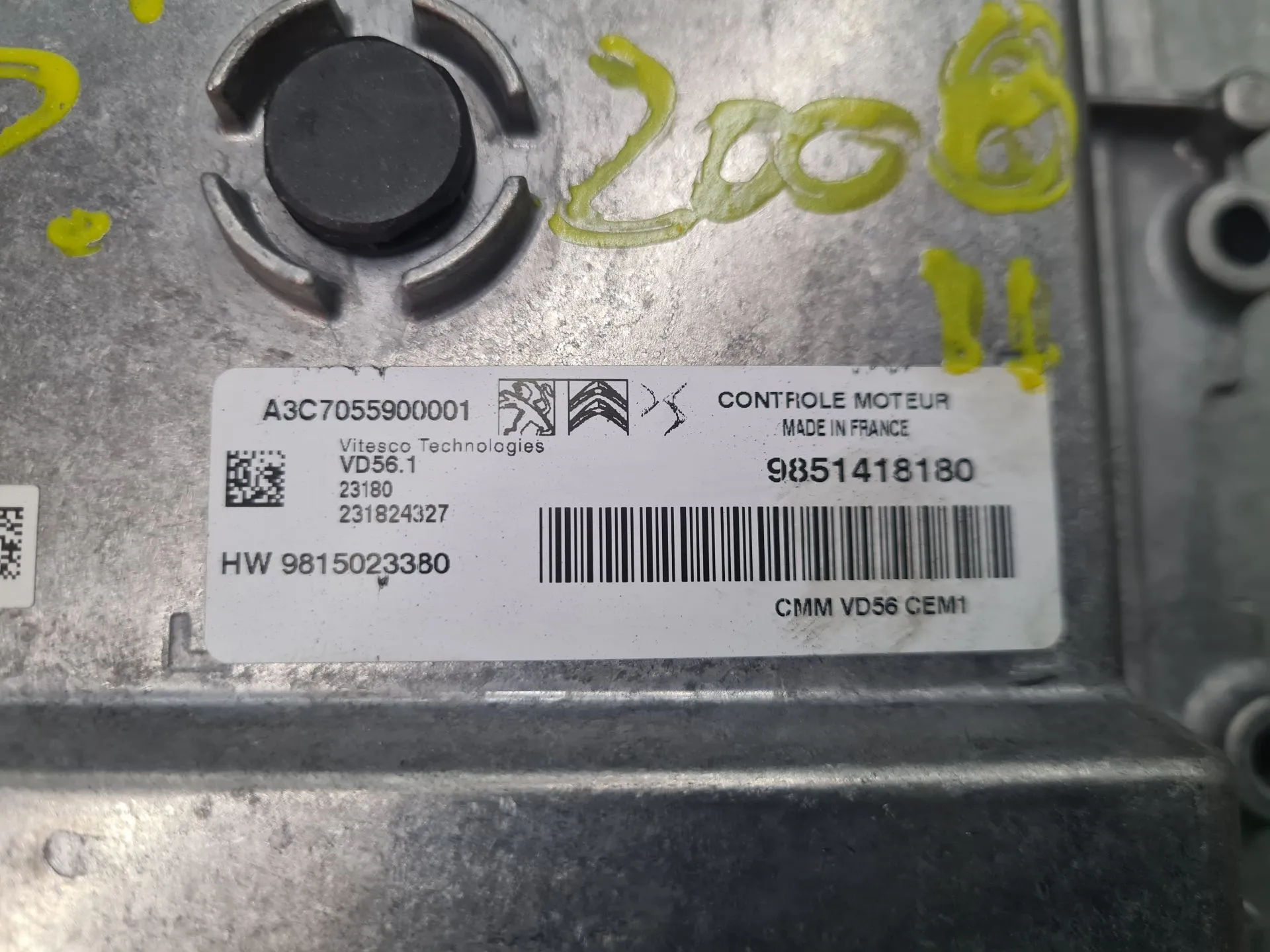 Centralita motor / ECU PEUGEOT 2008 II (U_) Imagem-3