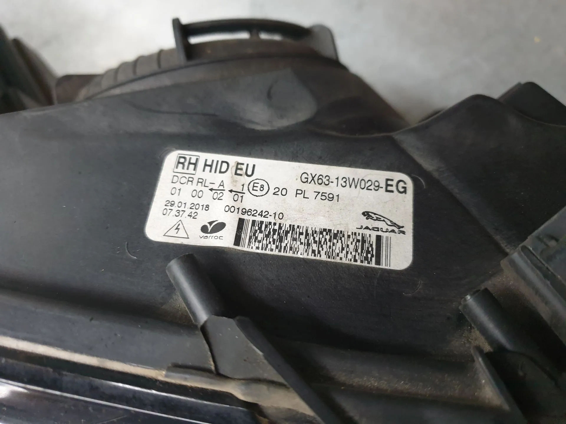 Phare avant Droit JAGUAR F-Pace (X761) Imagem-8