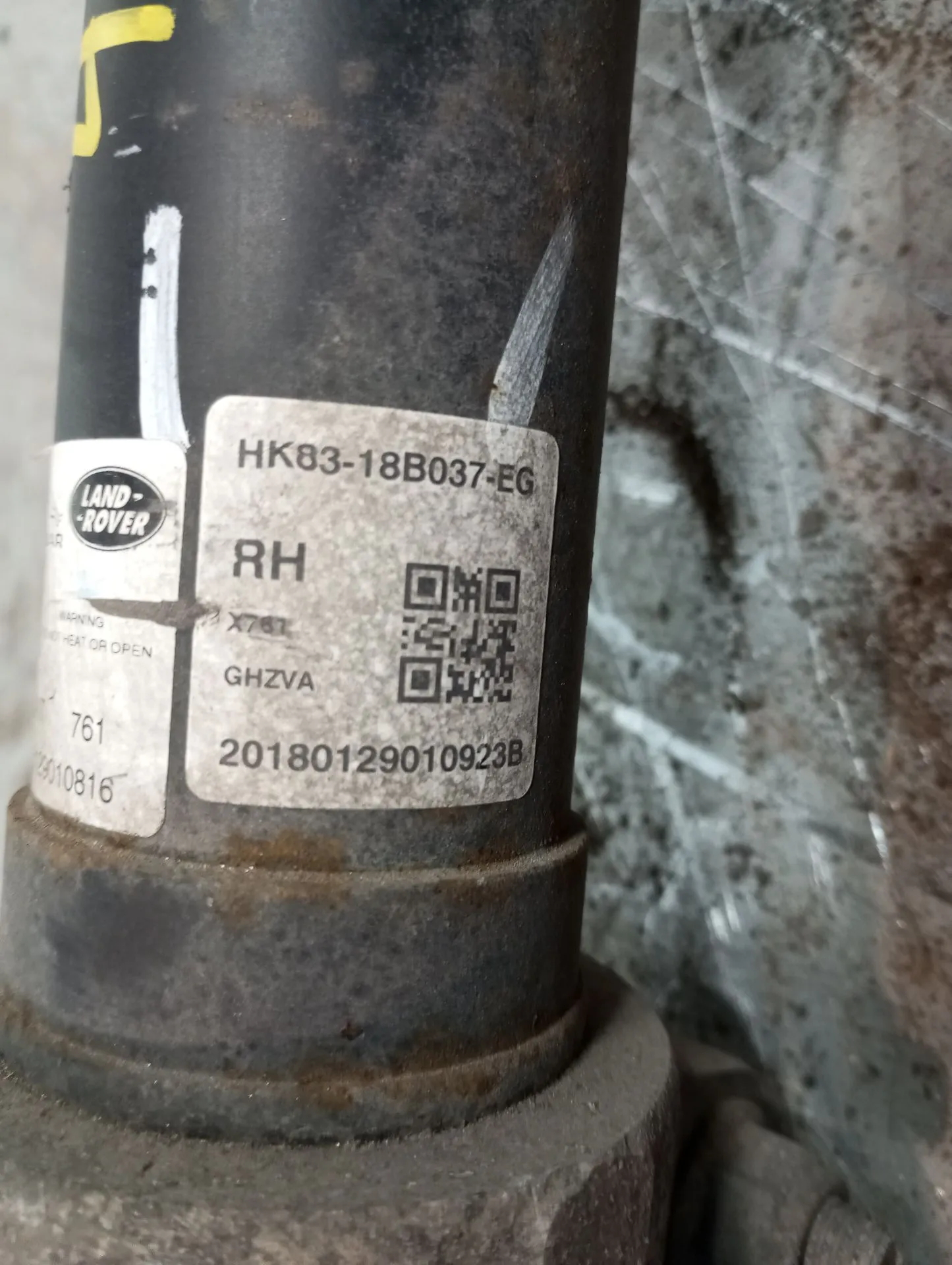 Amortiguador Delantero Derecho JAGUAR F-Pace (X761) Imagem-3