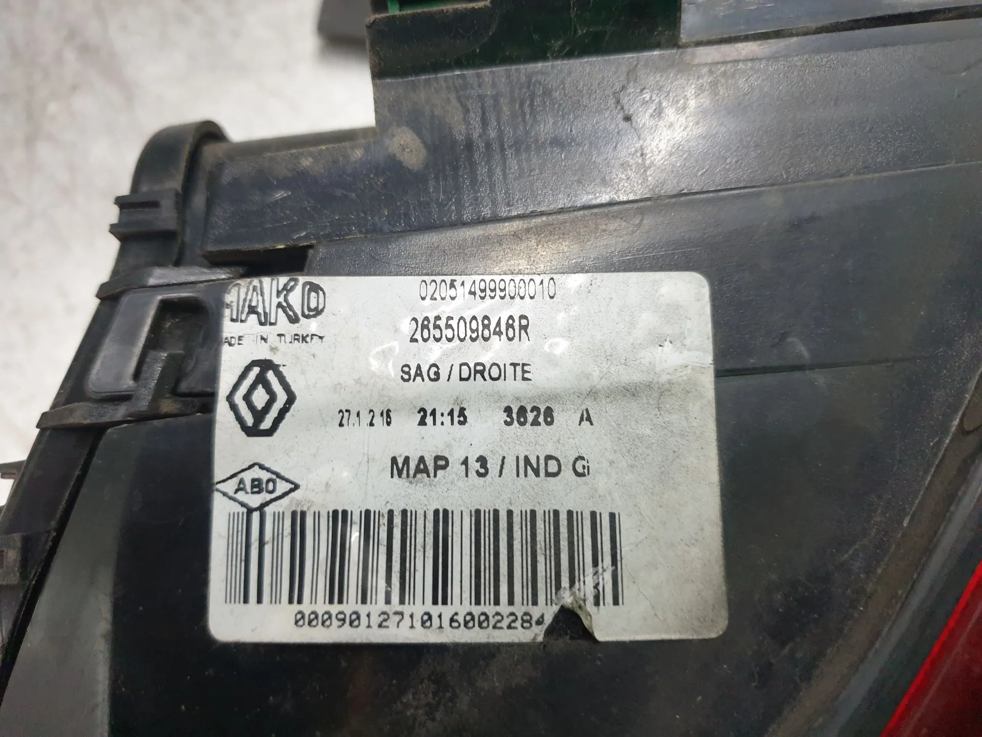 Feu arrière Droite RENAULT Clio IV (BH_) Imagem-4