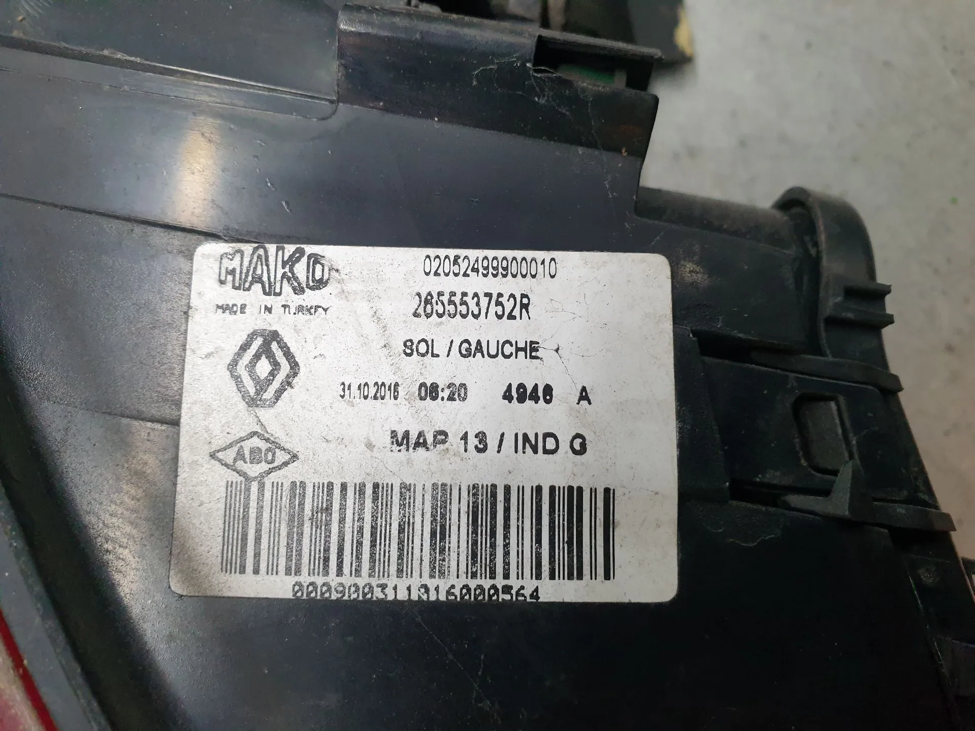 Feu arrière Gauche RENAULT Clio IV (BH_) Imagem-5