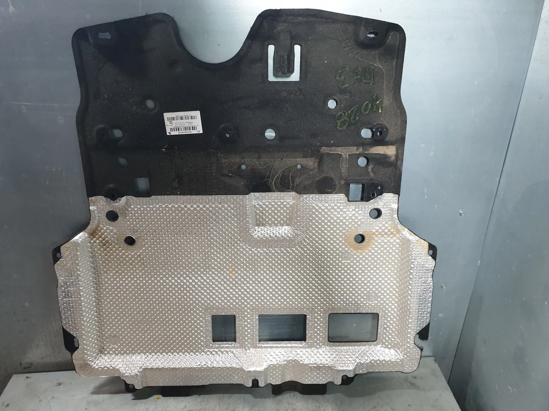 Engine underbody shielding DS DS3 Crossback
