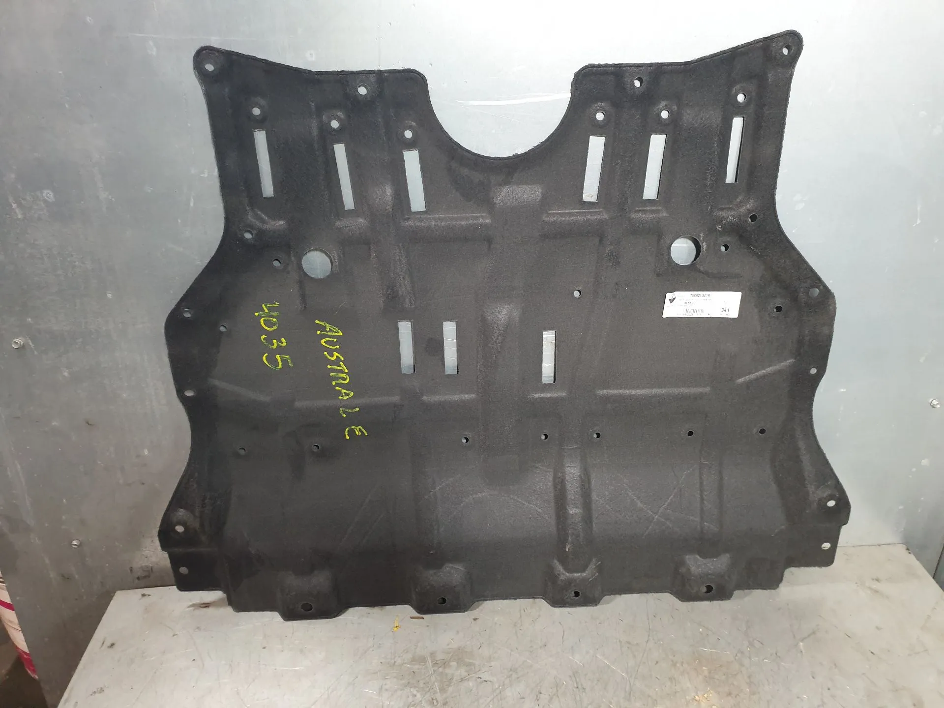 Engine underbody shielding RENAULT Austral