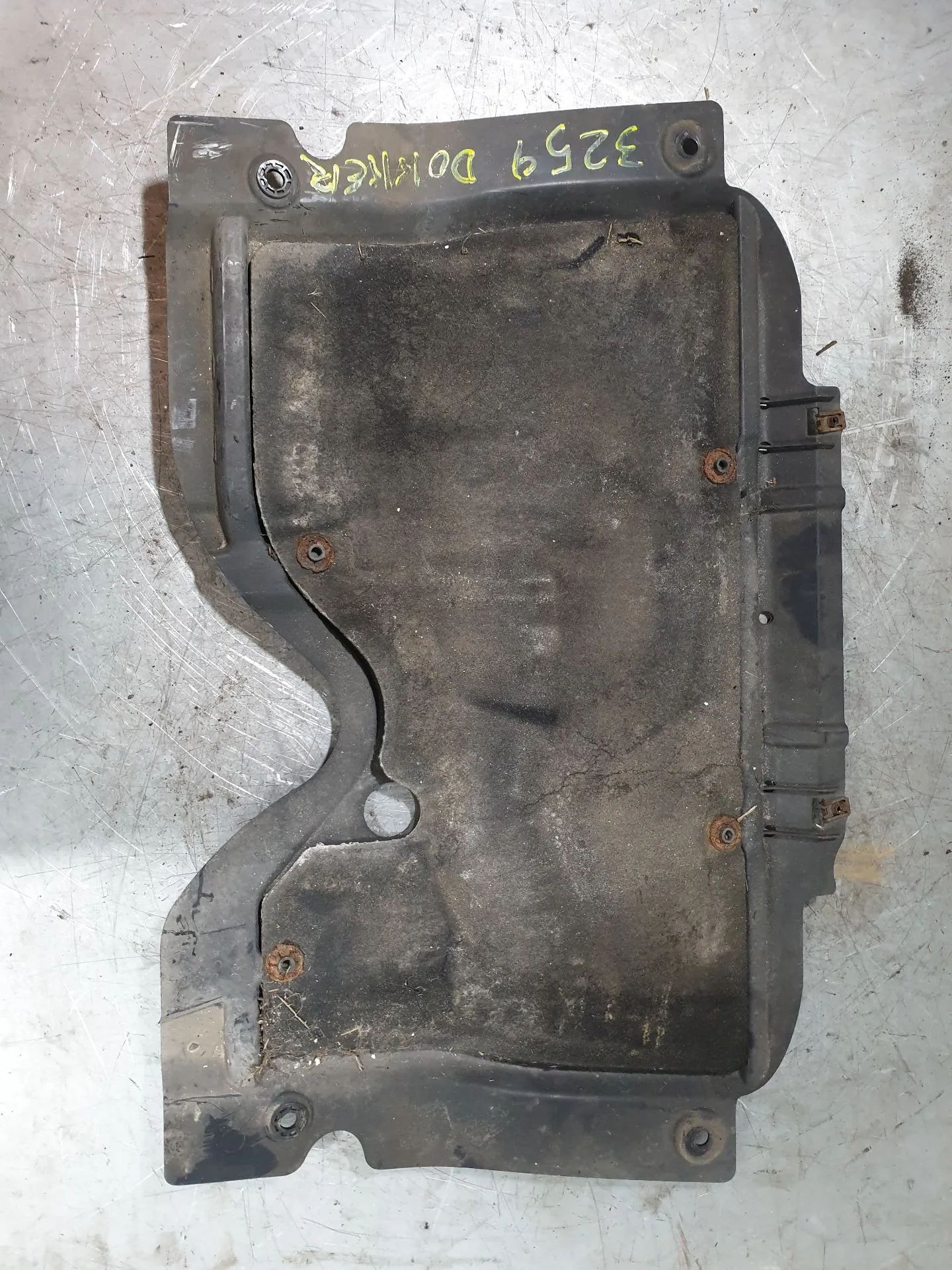 Engine underbody shielding DACIA Dokker (0S_)