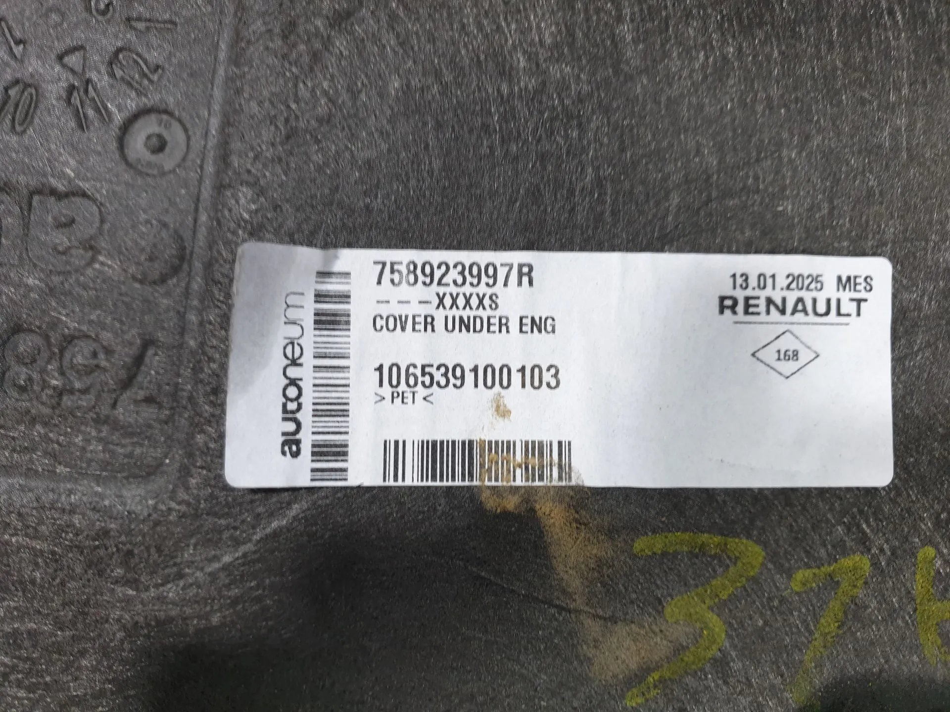 Engine underbody shielding RENAULT Austral Imagem-2
