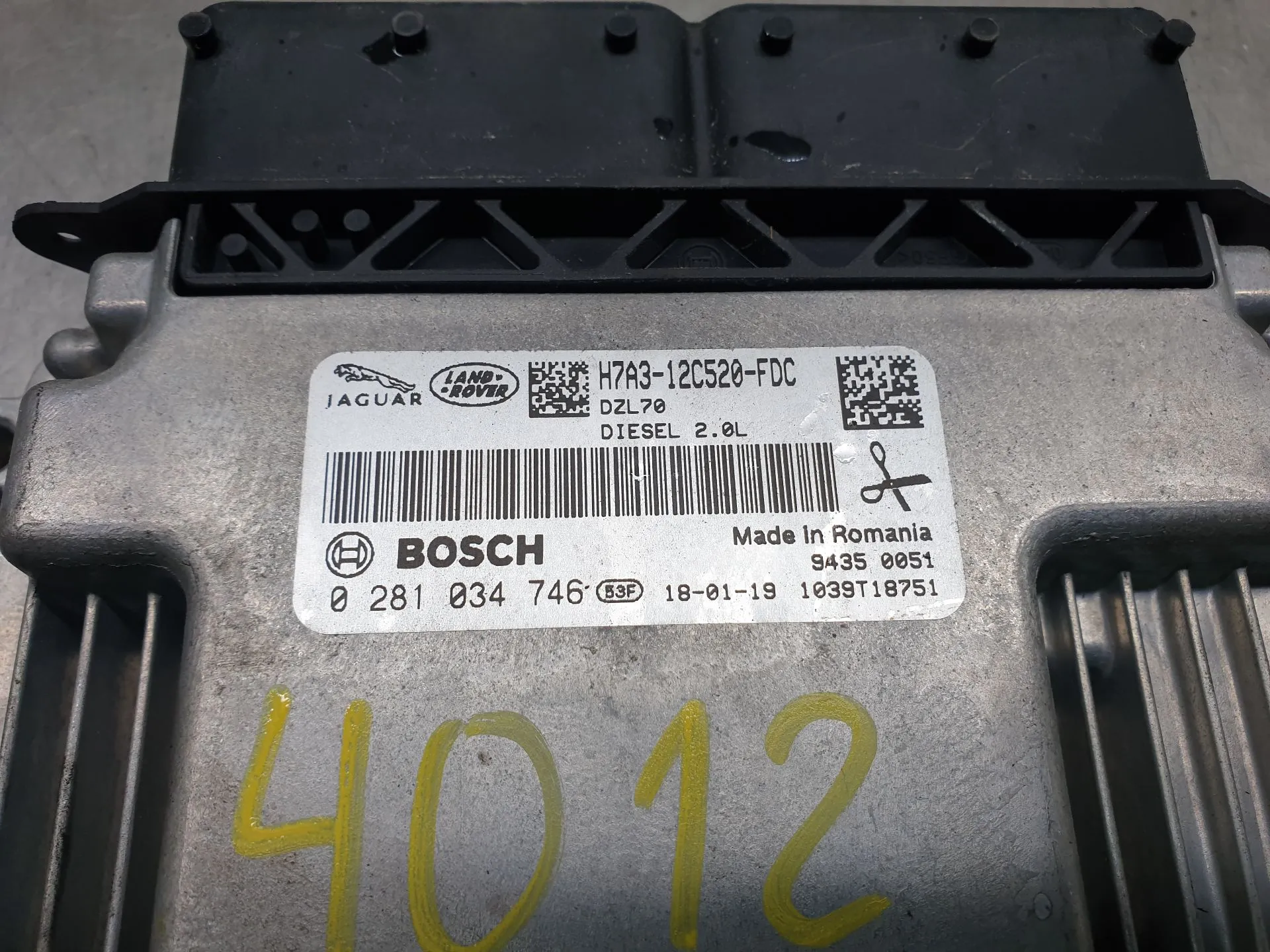 Centralina motor / ECU JAGUAR F-Pace (X761) Imagem-3