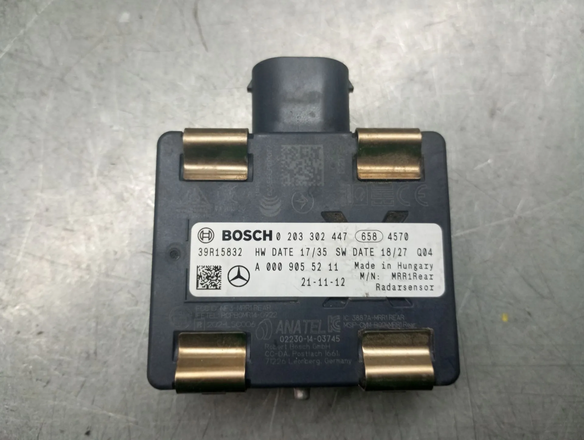 Sensor de radar MERCEDES-BENZ Classe B (W247) Imagem-1