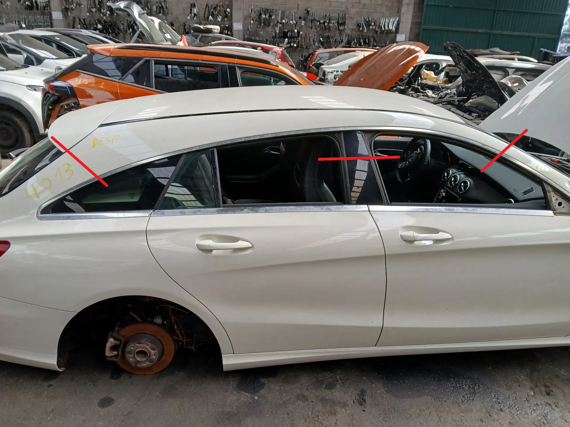 Tetto MERCEDES-BENZ CLA Shooting Brake (X117)