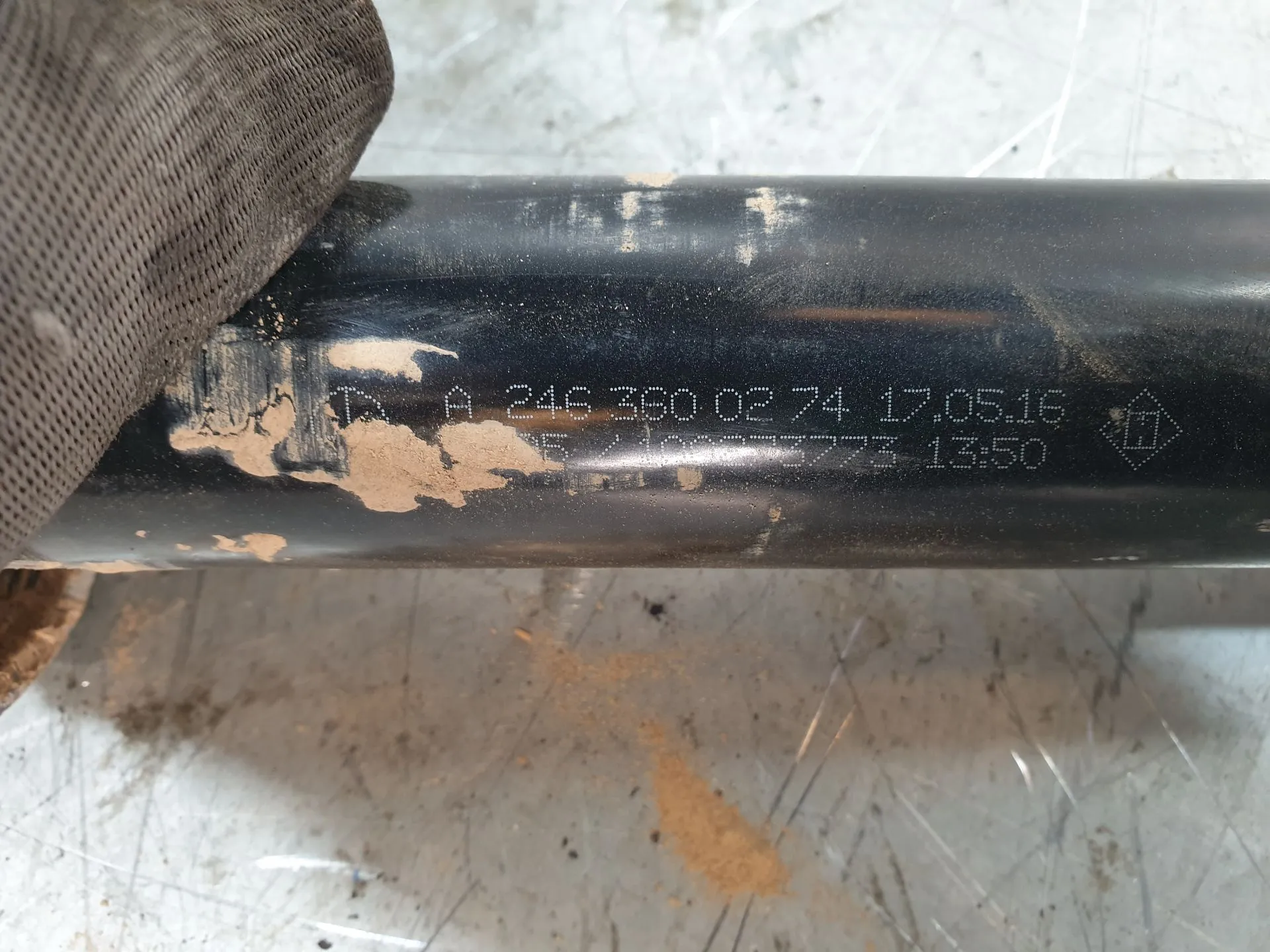 Right front driveshaft MERCEDES-BENZ CLA Shooting Brake (X117) Imagem-3