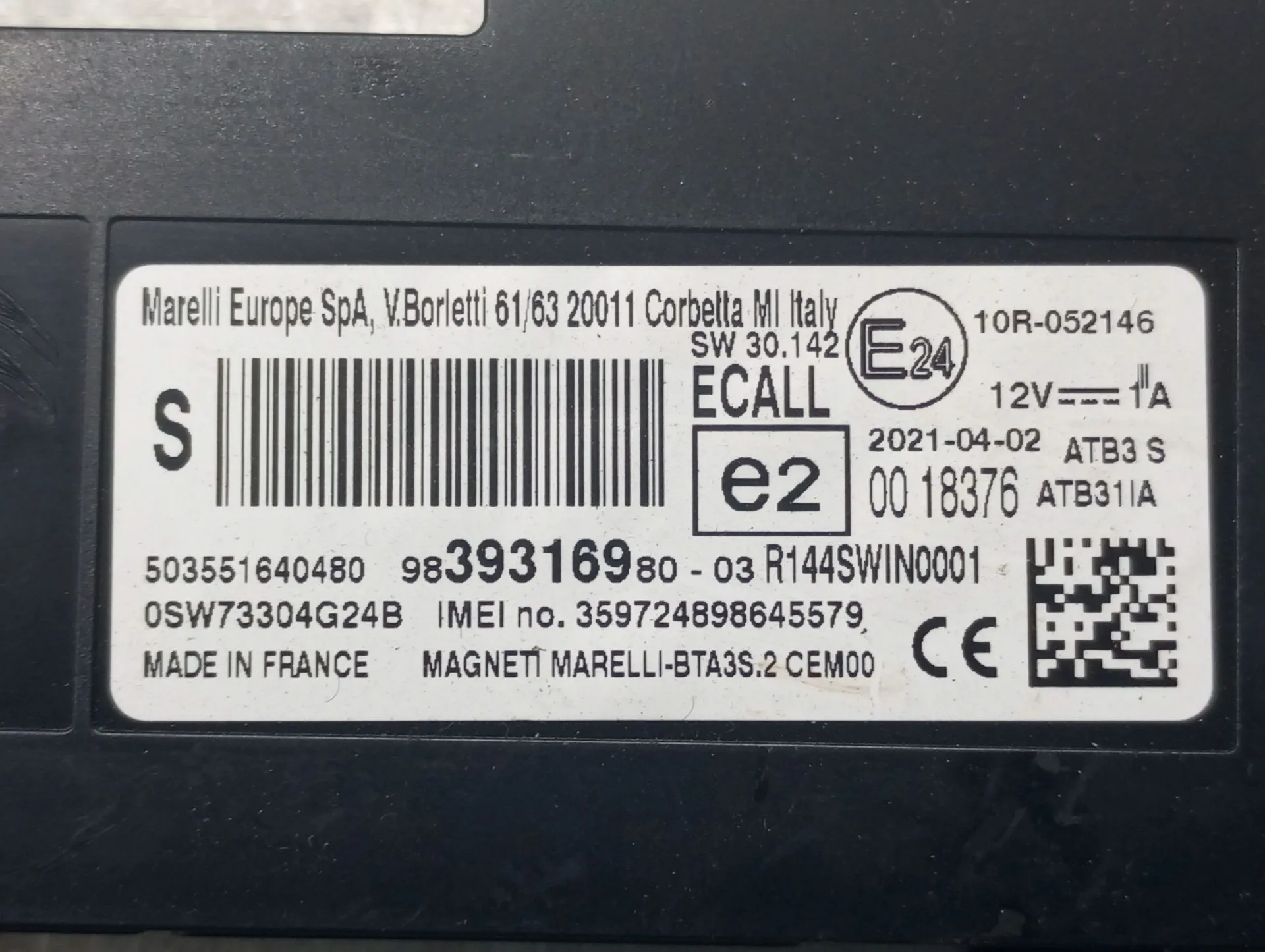 Módulo bluetooth PEUGEOT 508 SW II Imagem-2