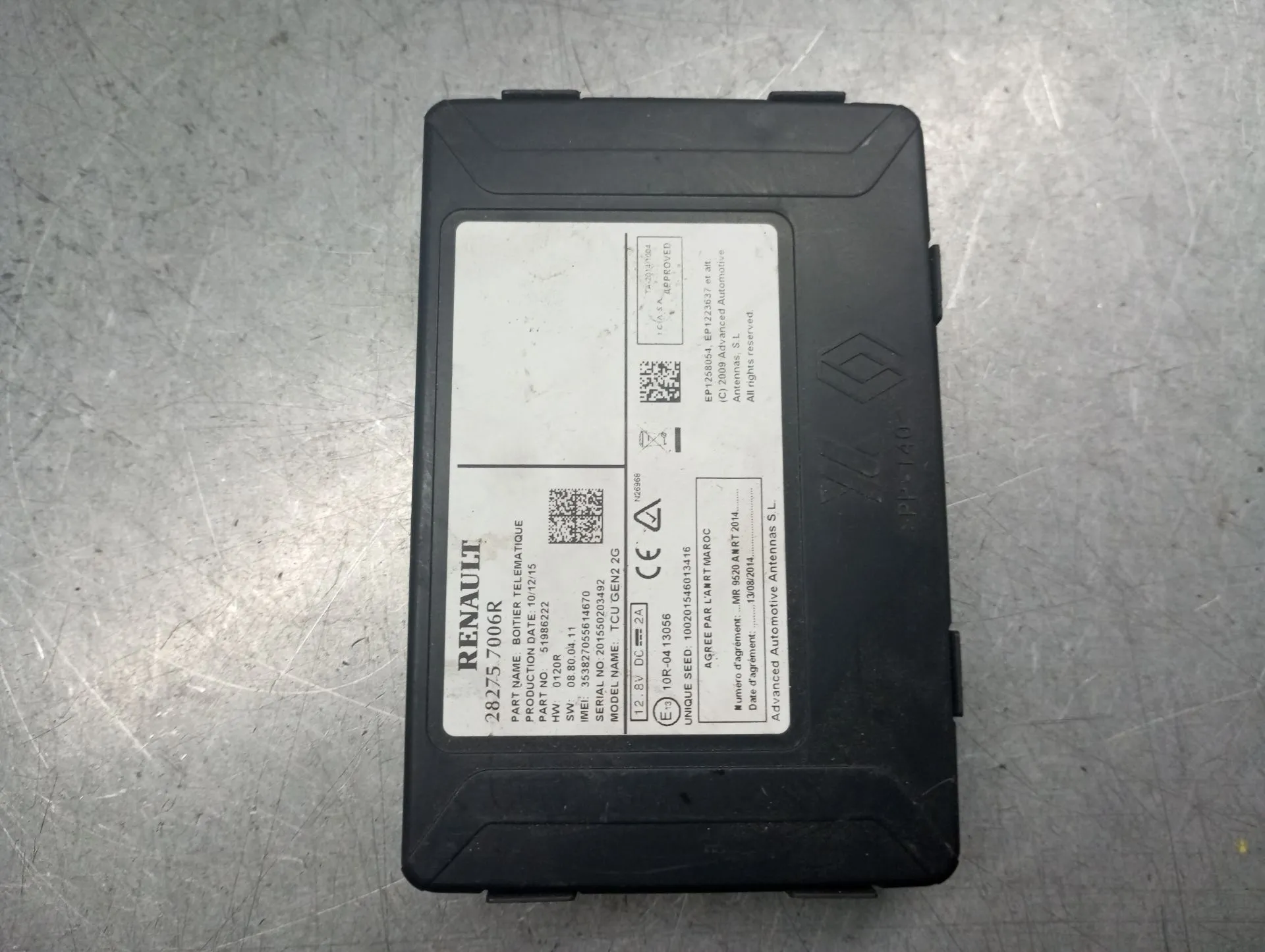 Module générique RENAULT Megane IV (B9A/M_) Imagem-1