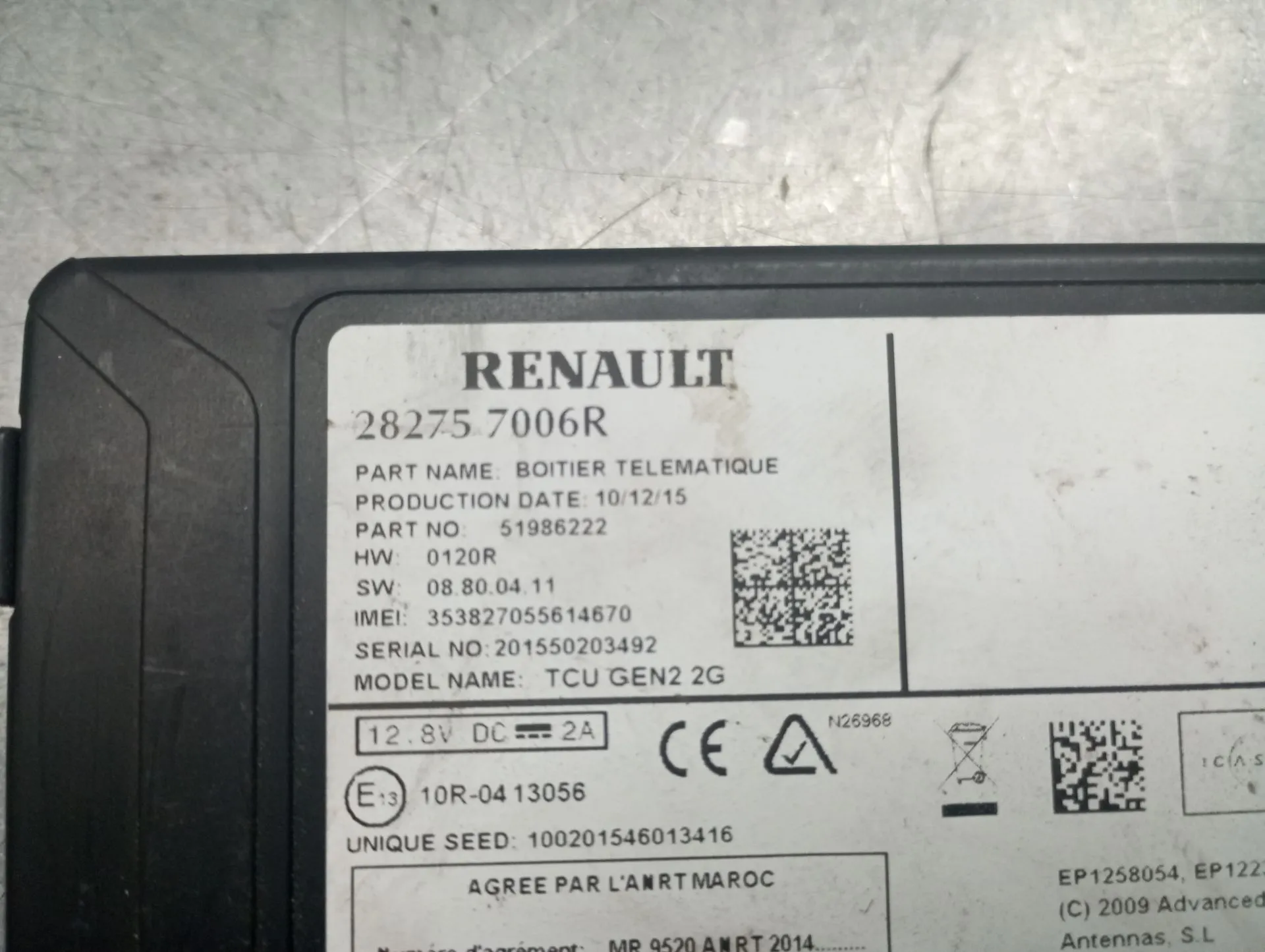 Module générique RENAULT Megane IV (B9A/M_) Imagem-3