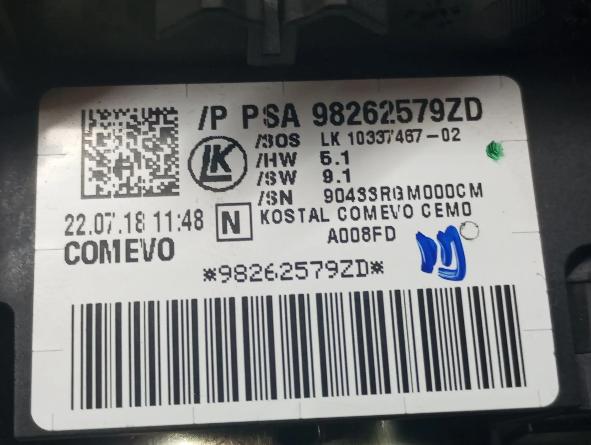 Fita de airbags CITROËN C3 III (SX) Imagem-5