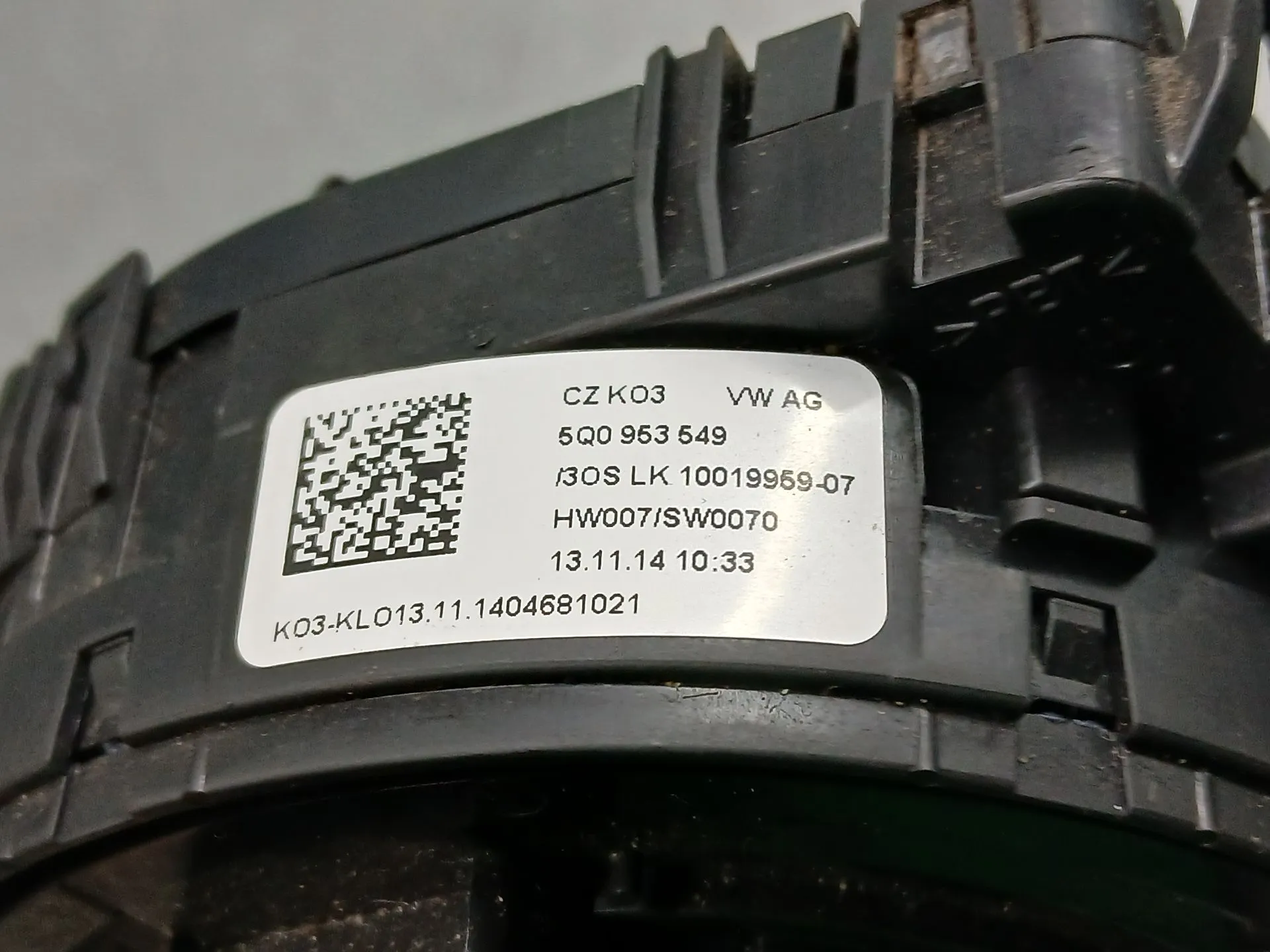 Fita de airbags VOLKSWAGEN Golf VII (5G1, BQ1, BE1, BE2) Imagem-3