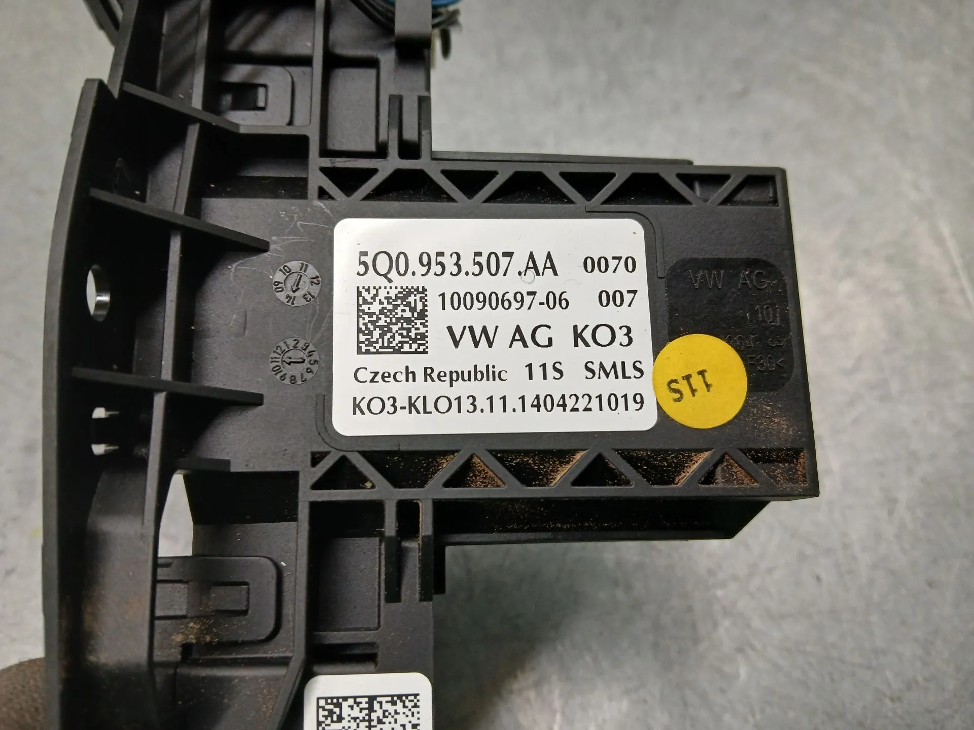 Conjunto / manetes de luzes e limpa vidros VOLKSWAGEN Golf VII (5G1, BQ1, BE1, BE2) Imagem-4