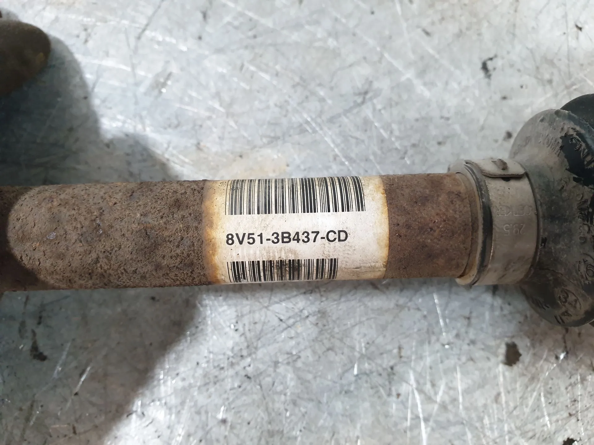 Left front driveshaft FORD Fiesta VI (CB1, CCN) Imagem-3