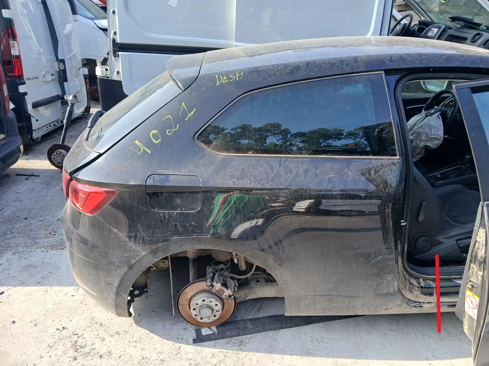 Panneau arrière Droite SEAT Leon (5F1)