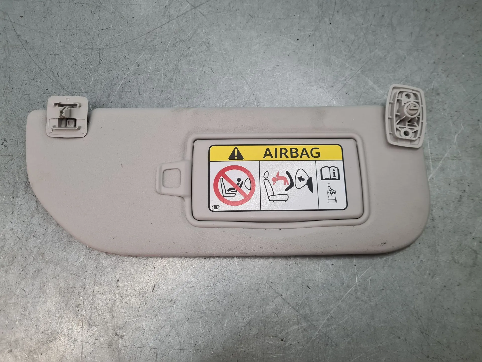Right Sun Visor TOYOTA Aygo (_B4_)