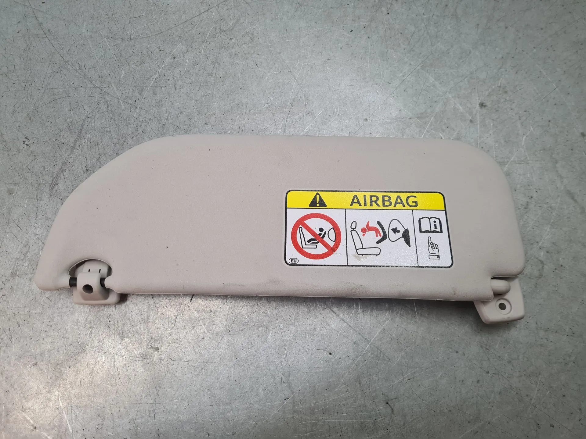 Right Sun Visor TOYOTA Aygo (_B4_) Imagem-1