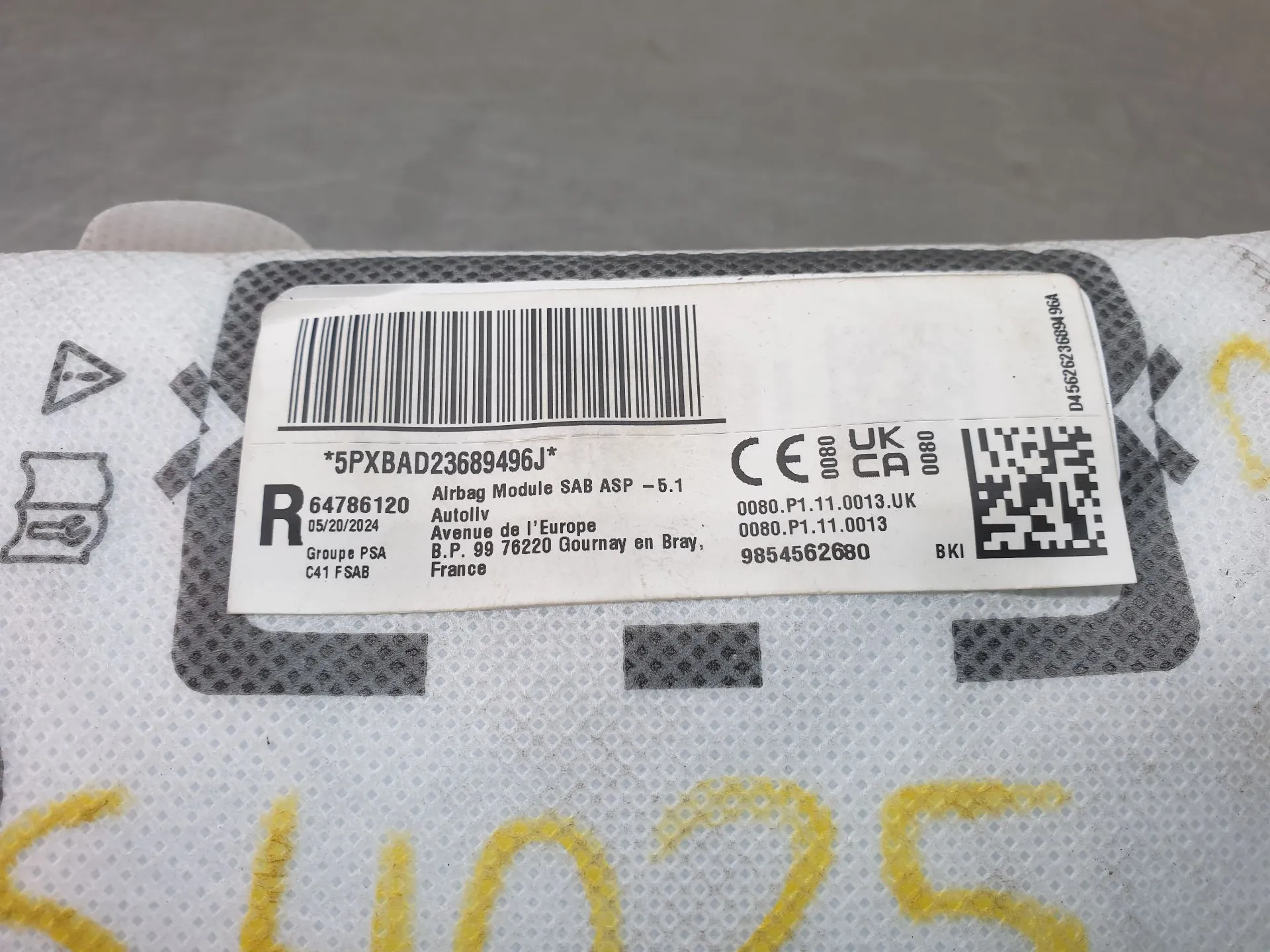 Airbag  Droite CITROËN C4 III Imagem-3