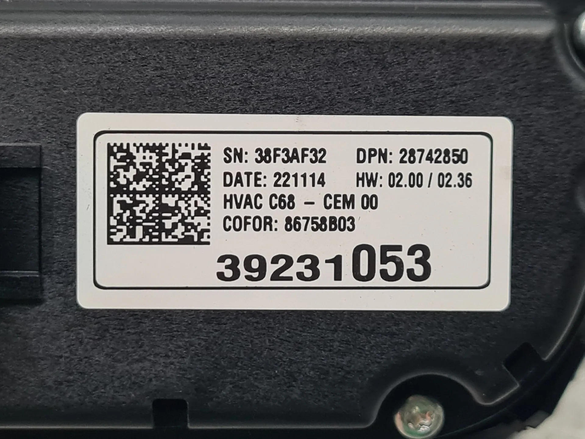 Comando clima OPEL Corsa F Imagem-6