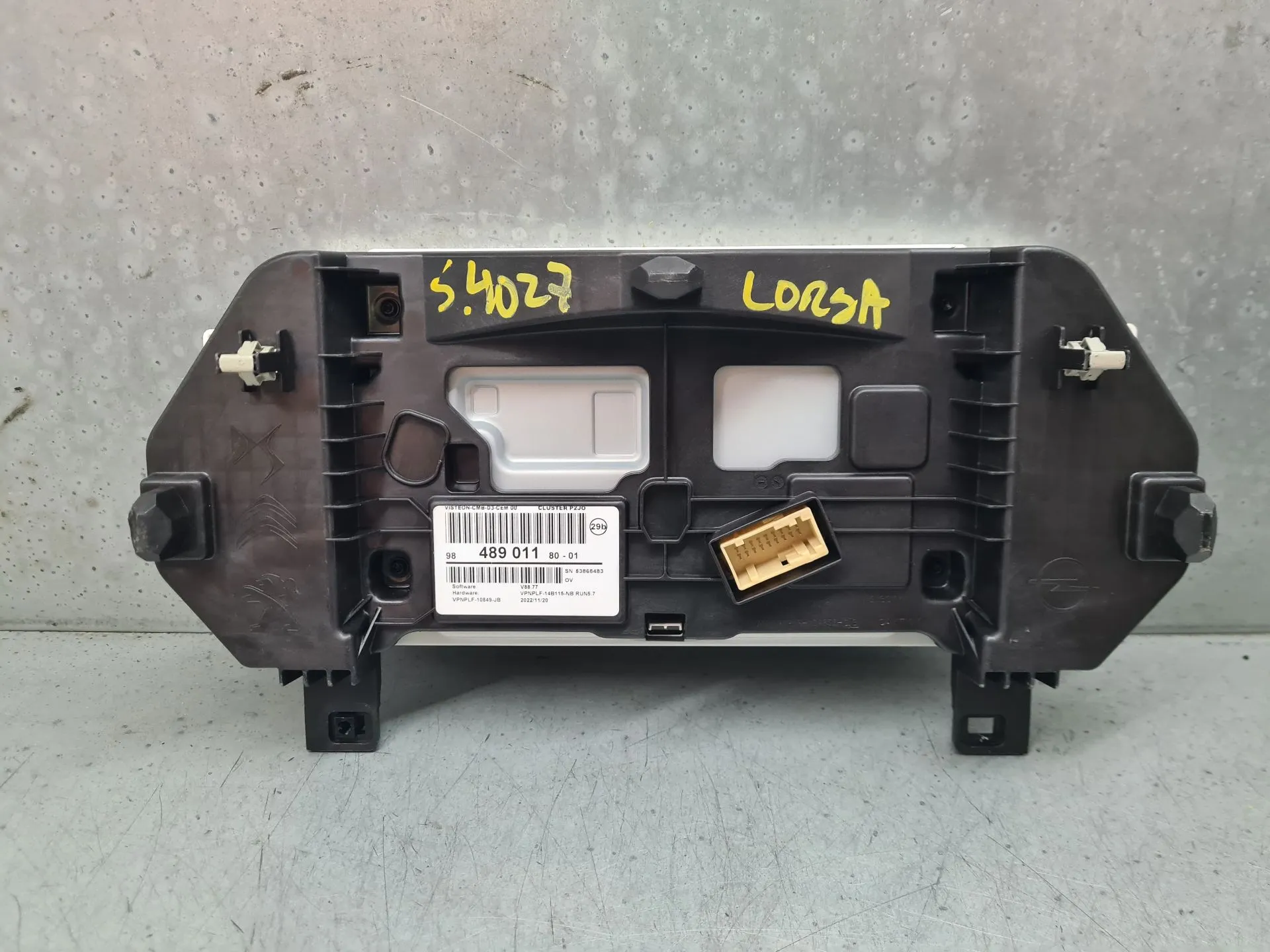 Quadro strumenti / Pannello strumenti OPEL Corsa F Imagem-4