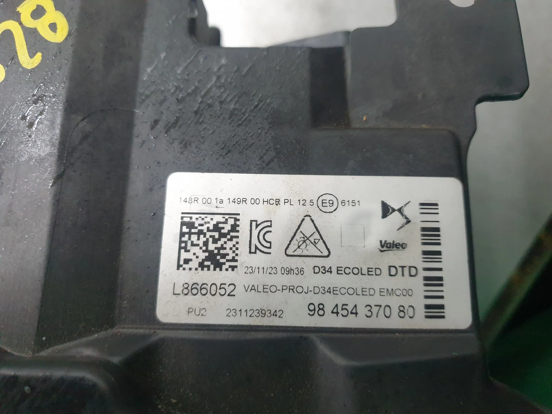 Phare avant Droit DS DS3 Crossback Imagem-5