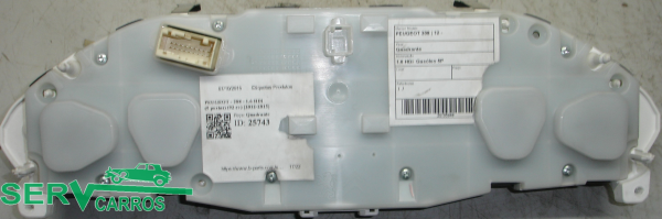 Quadrante / painel de instrumentos PEUGEOT 208 Imagem-1