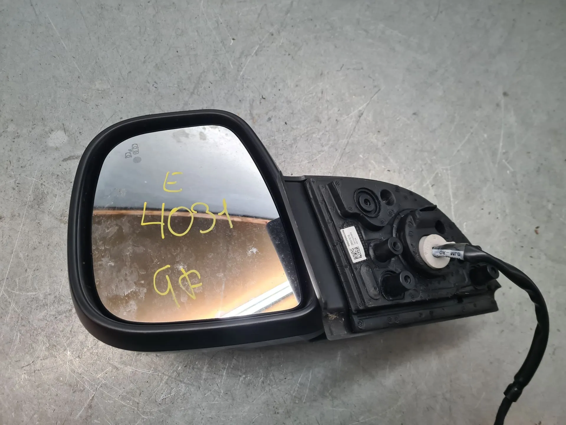 Retrovisor / espelho esquerdo PEUGEOT Rifter Imagem-3